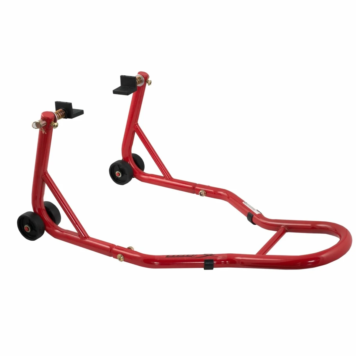 A-Pro Moto Ruota Anteriore altalena Chock supporto per montaggio rosso posteriore moto Halteb uegel