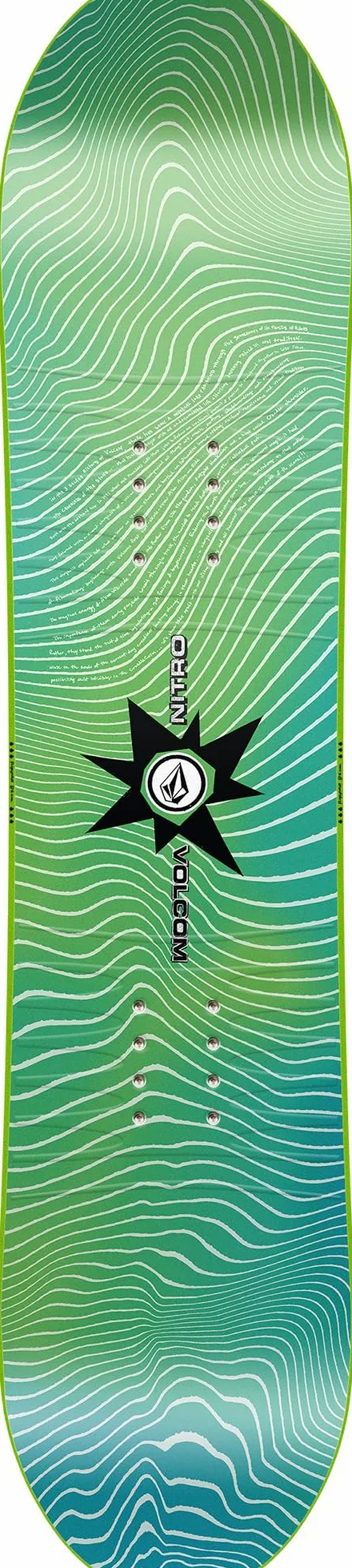 Nitro Ripper Kids X Volcom - Snowboard Gioventù Unisex