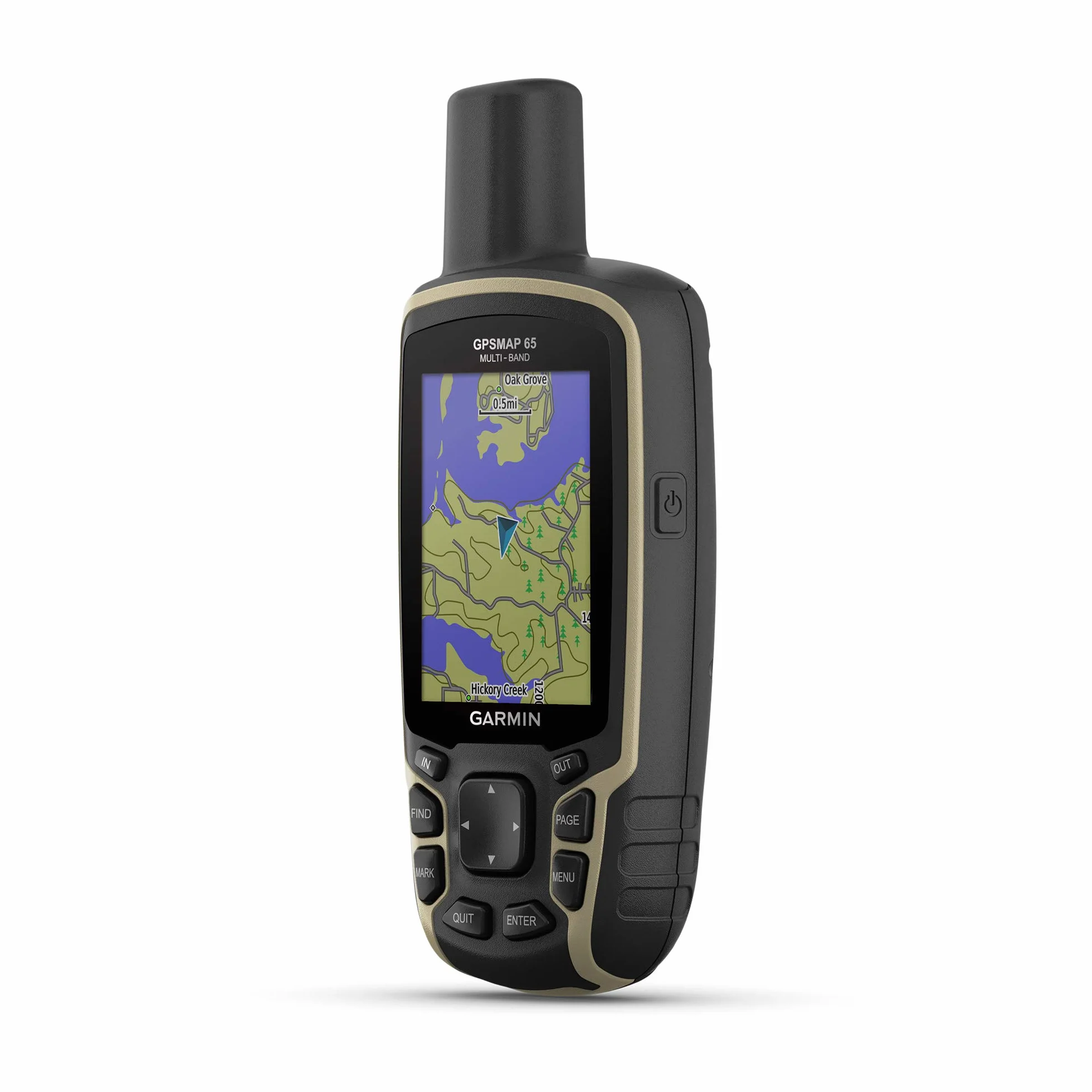 Garmin GPSMAP 65 localizzatore GPS Personale Nero 16 GB GPSMAP 65, TFT, 6,6 cm (2.6"), 36 x 55 mm, 160 x 240 Pixel, 65536 Colori, 16 GB