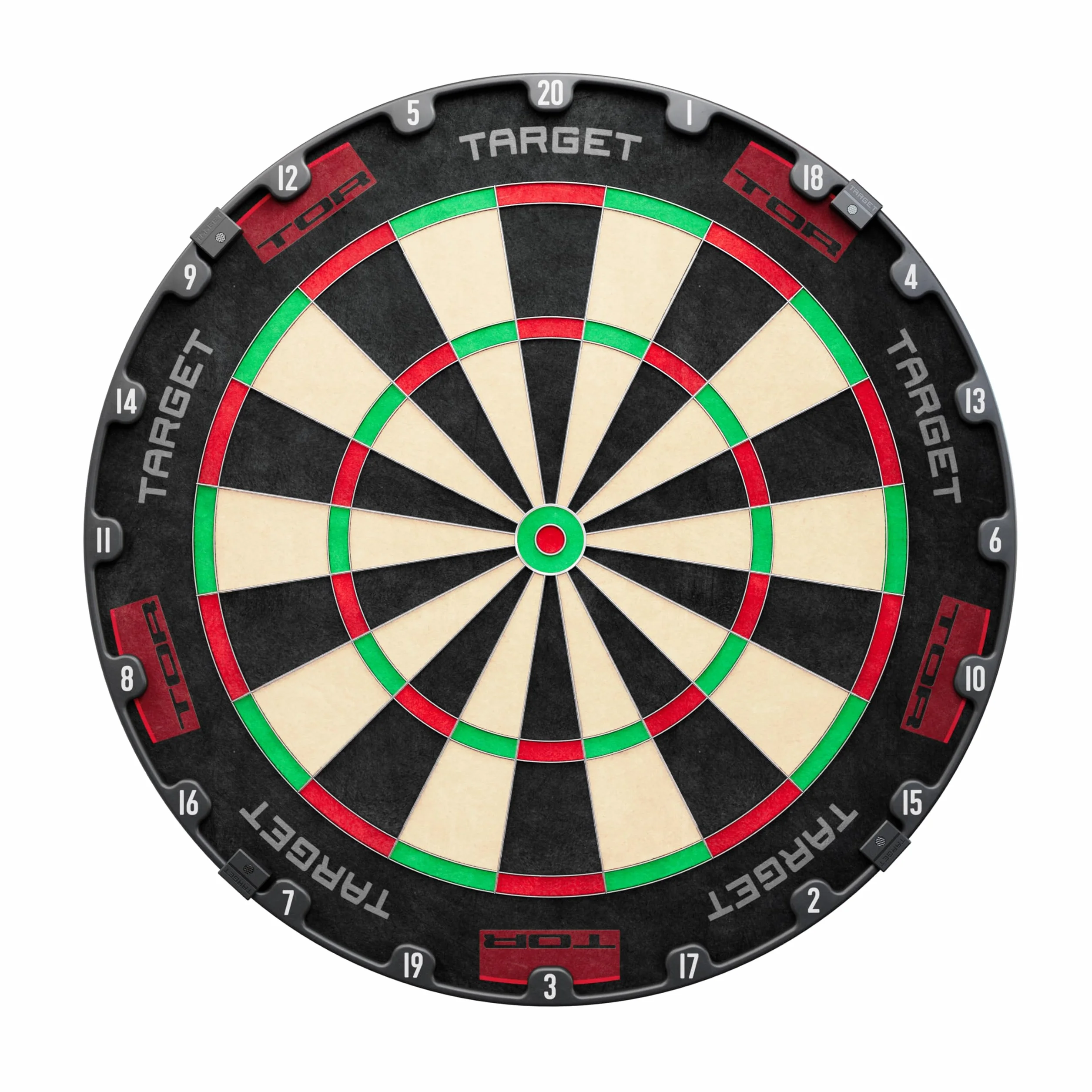 Target Darts TOR Bersaglio Punta in Acciaio Dart Board 360 Gradi LED Luce Ring Standard Competizione Thin Staple-less Wire