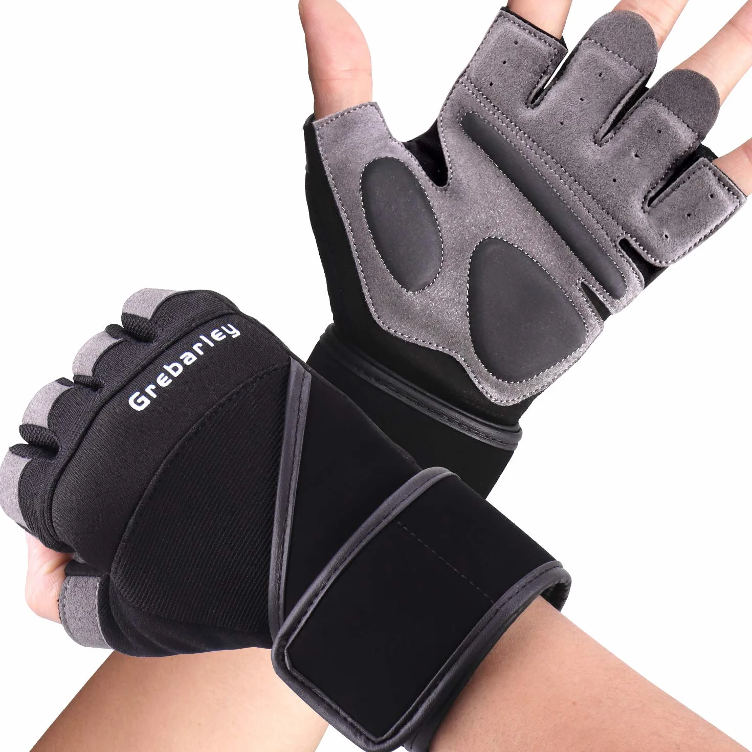 Grebarley Guanti da Fitness per Allenamento Bicicletta Pesi