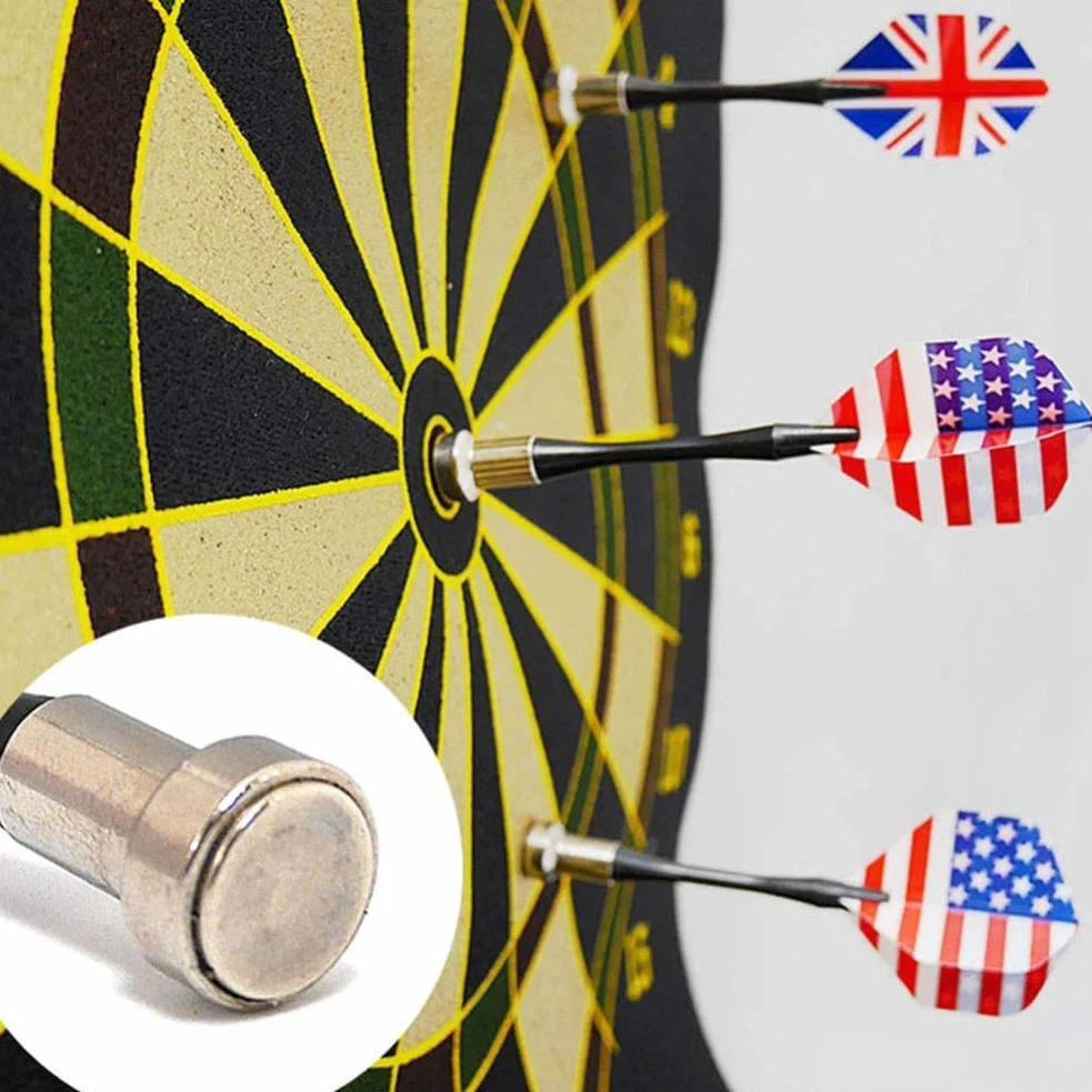 POFET 12 freccette magnetiche di ricambio in plastica per bersaglio gioco interno