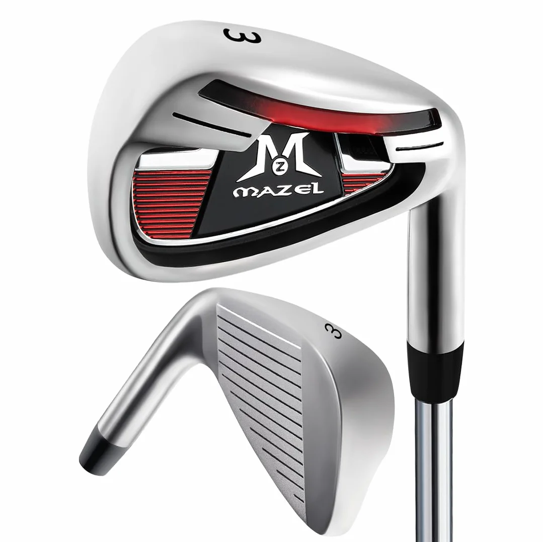 MAZEL WM-X3 Golf Single Iron Club set 1-9 P S steel shaft CNC milled face