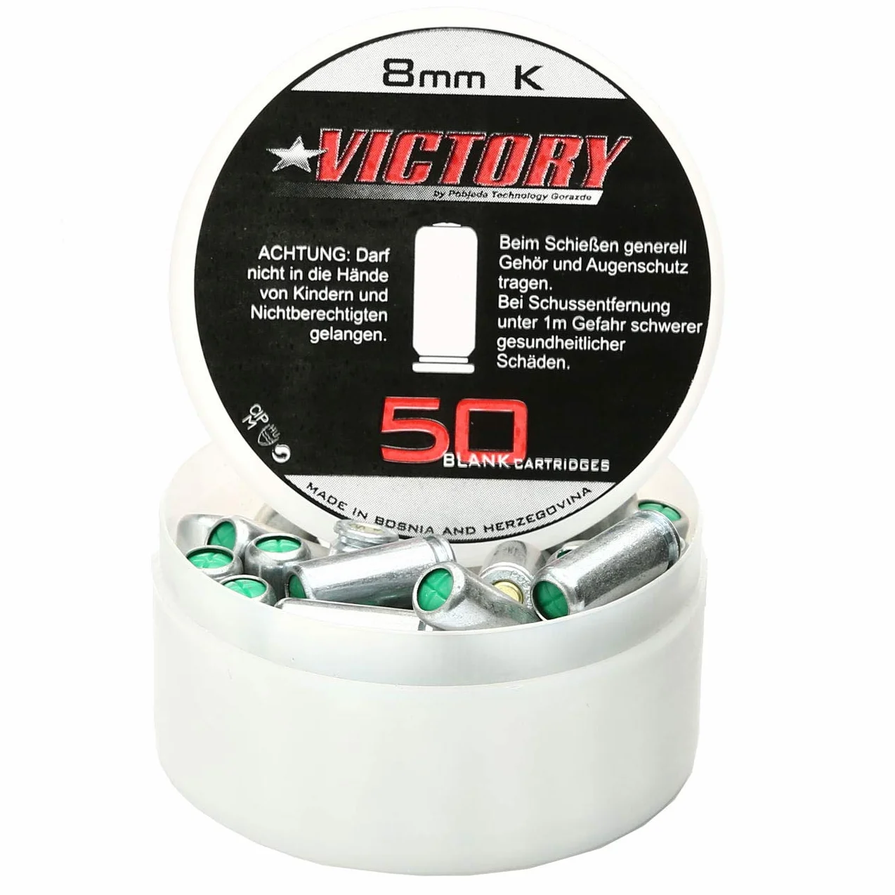 Victory Blank CARTRIDGES 8 mm