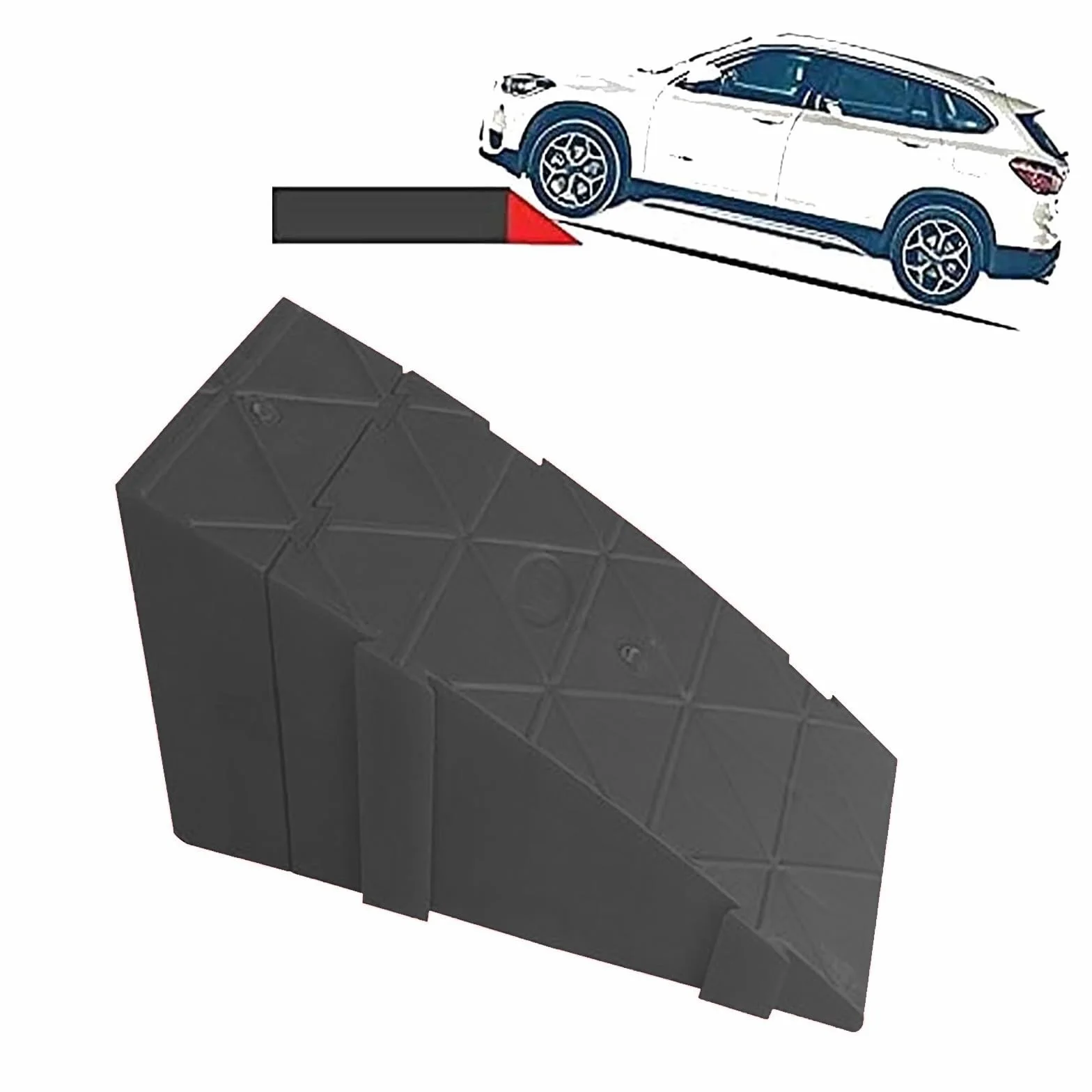 Rampe Per Marciapiedi, Rampe Per Marciapiedi - Altezza Di Salita 12-18 Cm Rampe Per Sedie A Rotelle Per Impieghi Gravosi Per La Casa - Rampe Per Auto Rampe Per Marciapiedi Per Auto, Sedie A Rotelle (