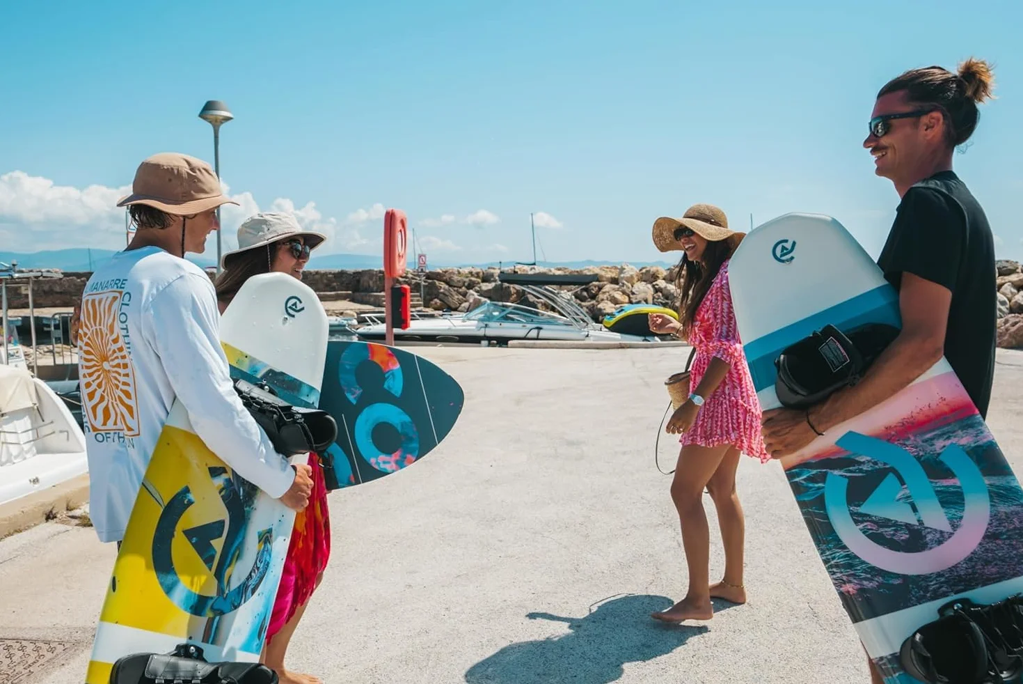 Brunelli COASTO Topaz 140 Wakeboard Package Flex manubrio rilegatura 39-46