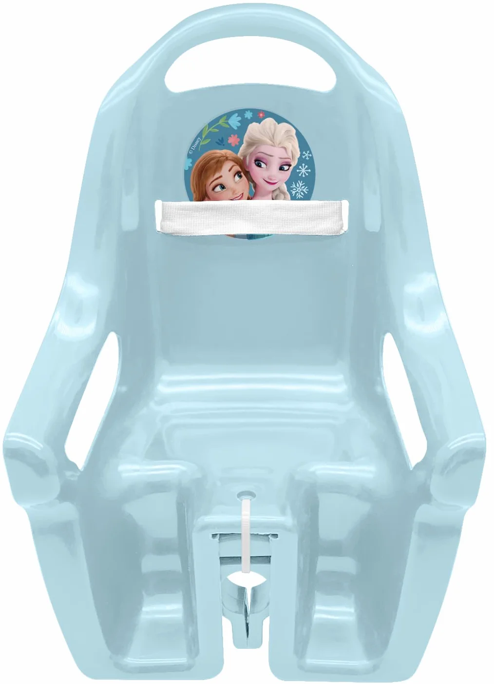 Porta Bambola La Regina delle Neve II Anna Elsa 20 cm Sistema di Fissaggio Universale Blu