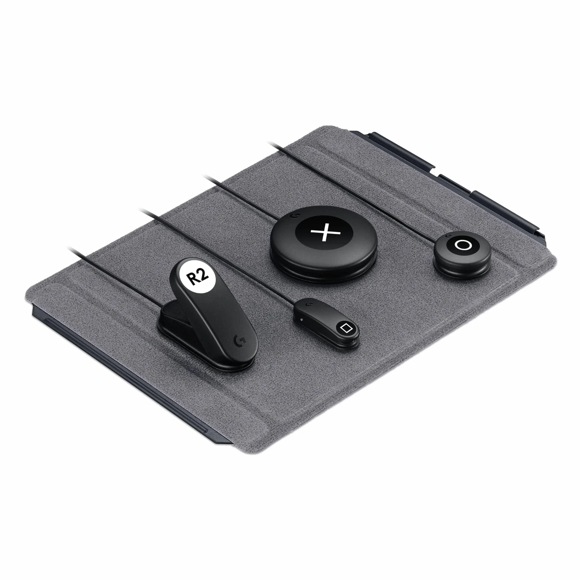 Logitech G Adaptive Gaming Kit For Access Controller, controlli personalizzabili ad alte prestazioni progettati per console PS5, 8 pulsanti e trigger - Nero
