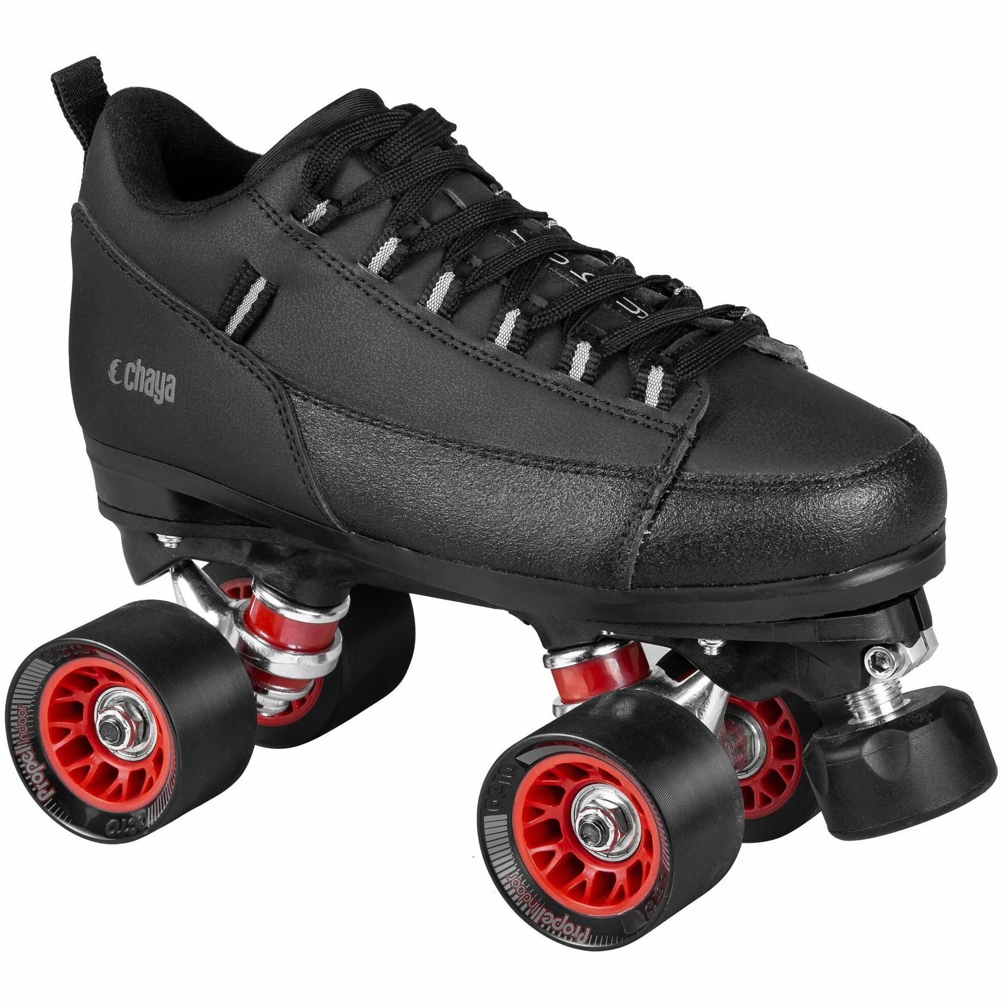 Chaya Roller Quad Derby Ruby Nero Rosso 45