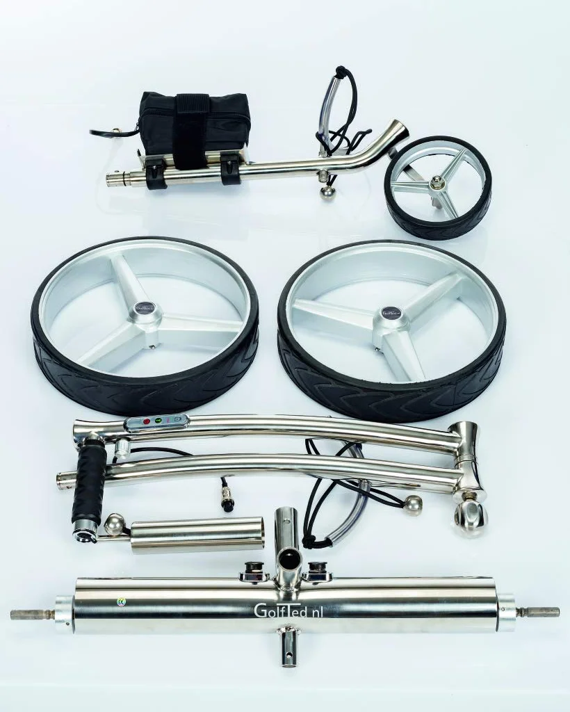 Trolley da Golf Elettrico in Acciaio Inox GT-N