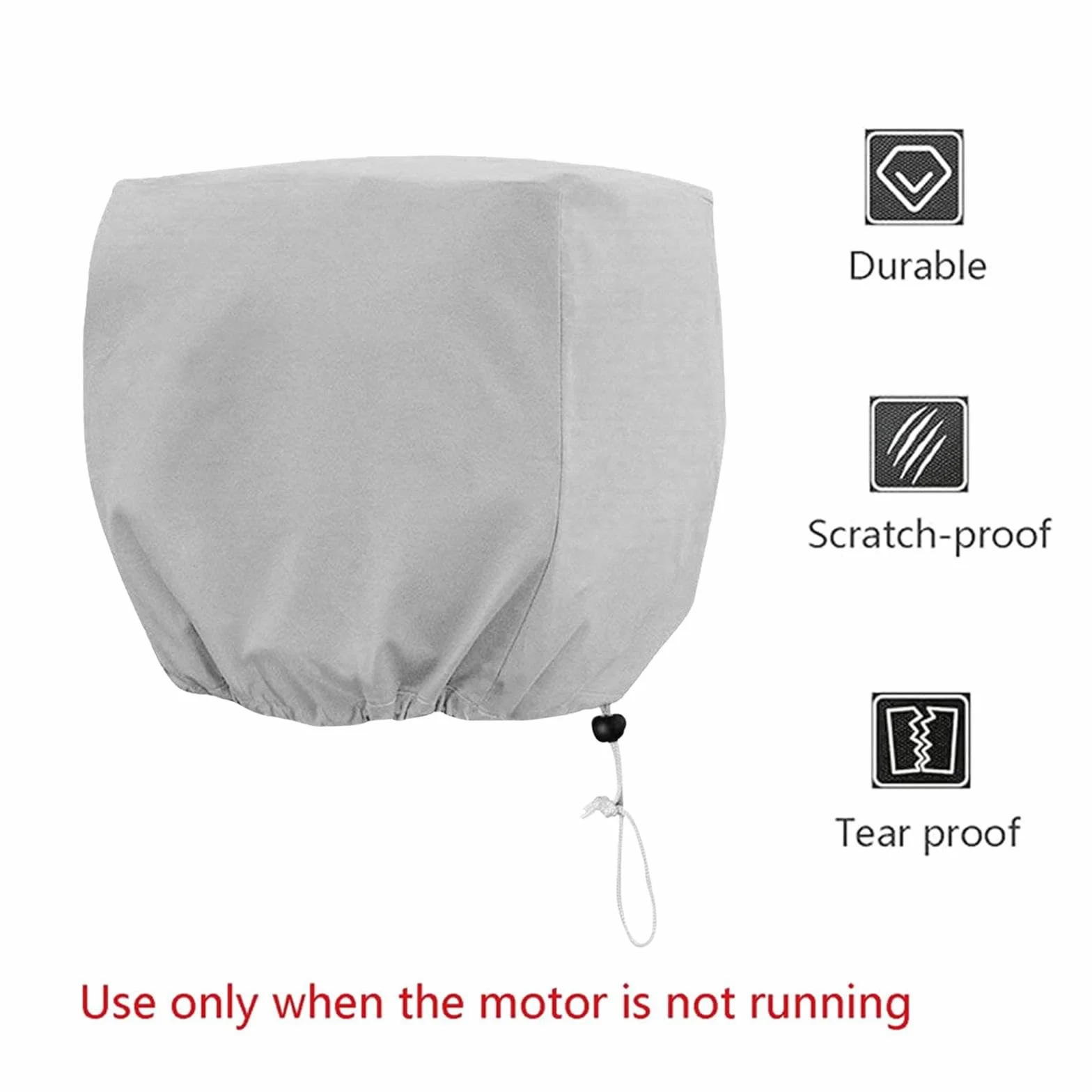 Copertura Motore Fuoribordo Impermeabile Tessuto Oxford 210d 30-60 CV