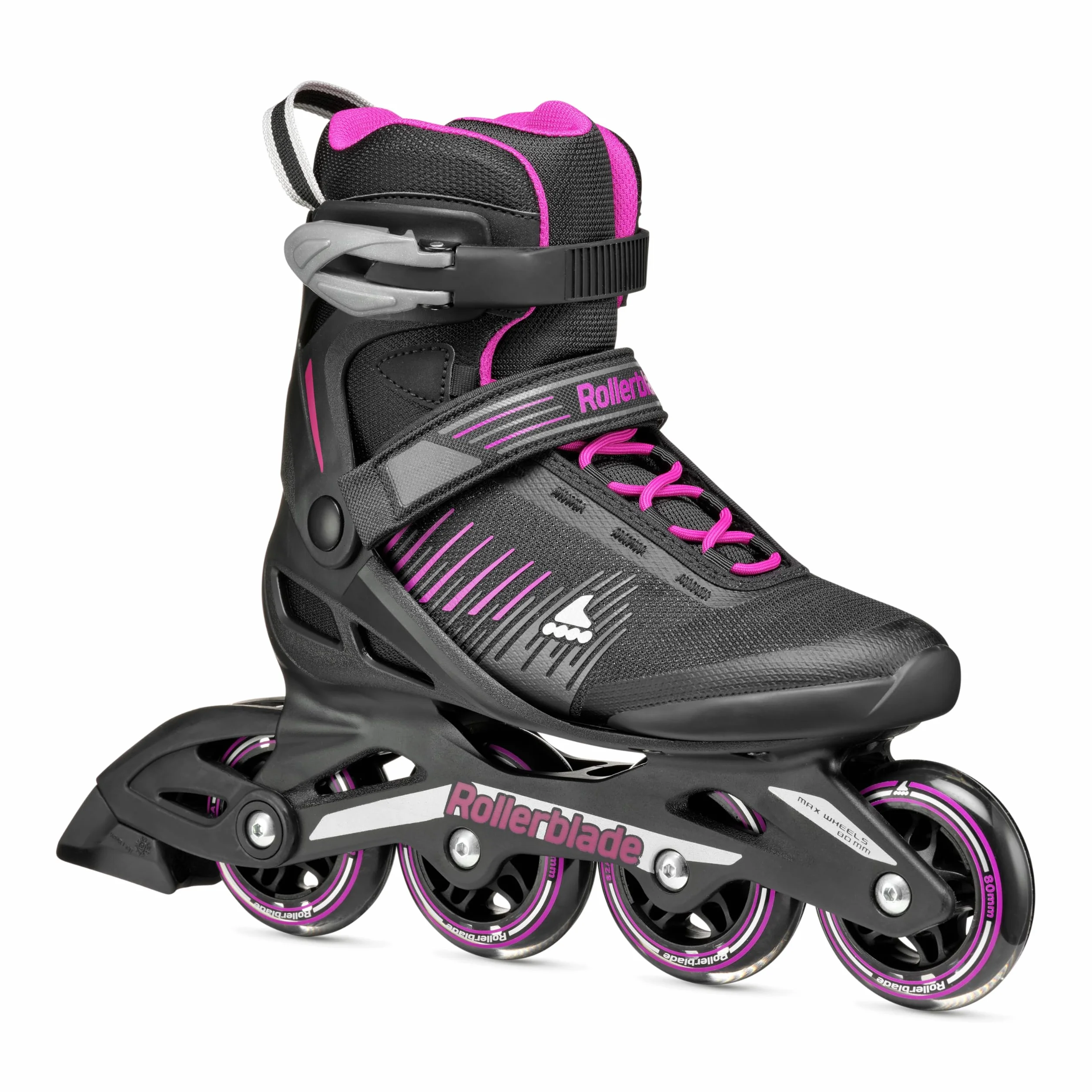 Rollerblade ZETRABLADE W, Pattini in linea Donna, nero/rosa ciclamino