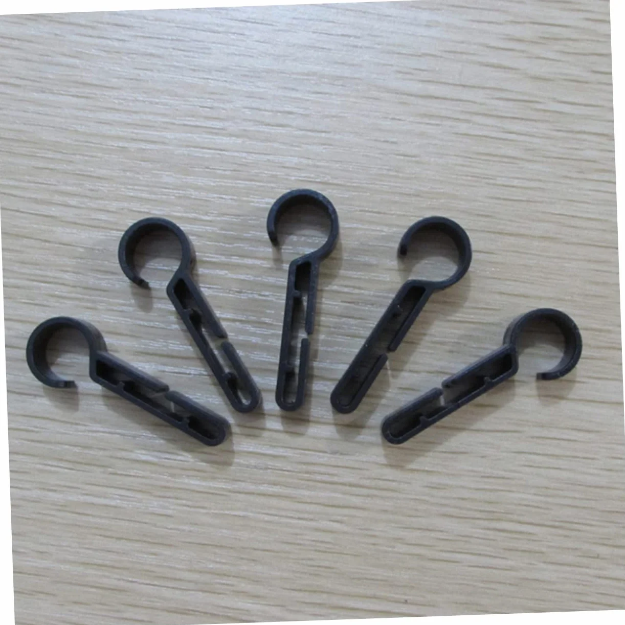 CLISPEED Set Di Fissaggio Per Luci Per Casco Nere Fermagli