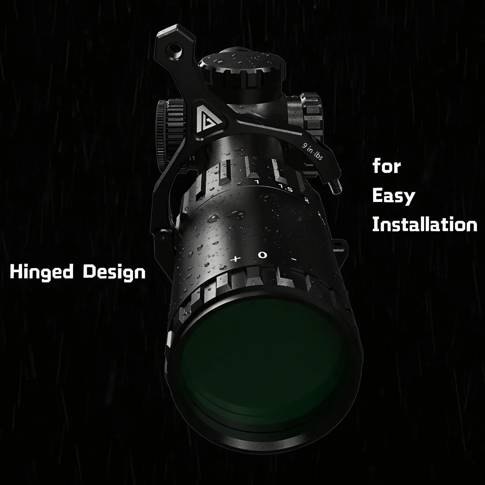 Leva di Regolazione Rapida AGSHOOT Precision per Cannocchiale Compatibile con Anelli 42-46mm