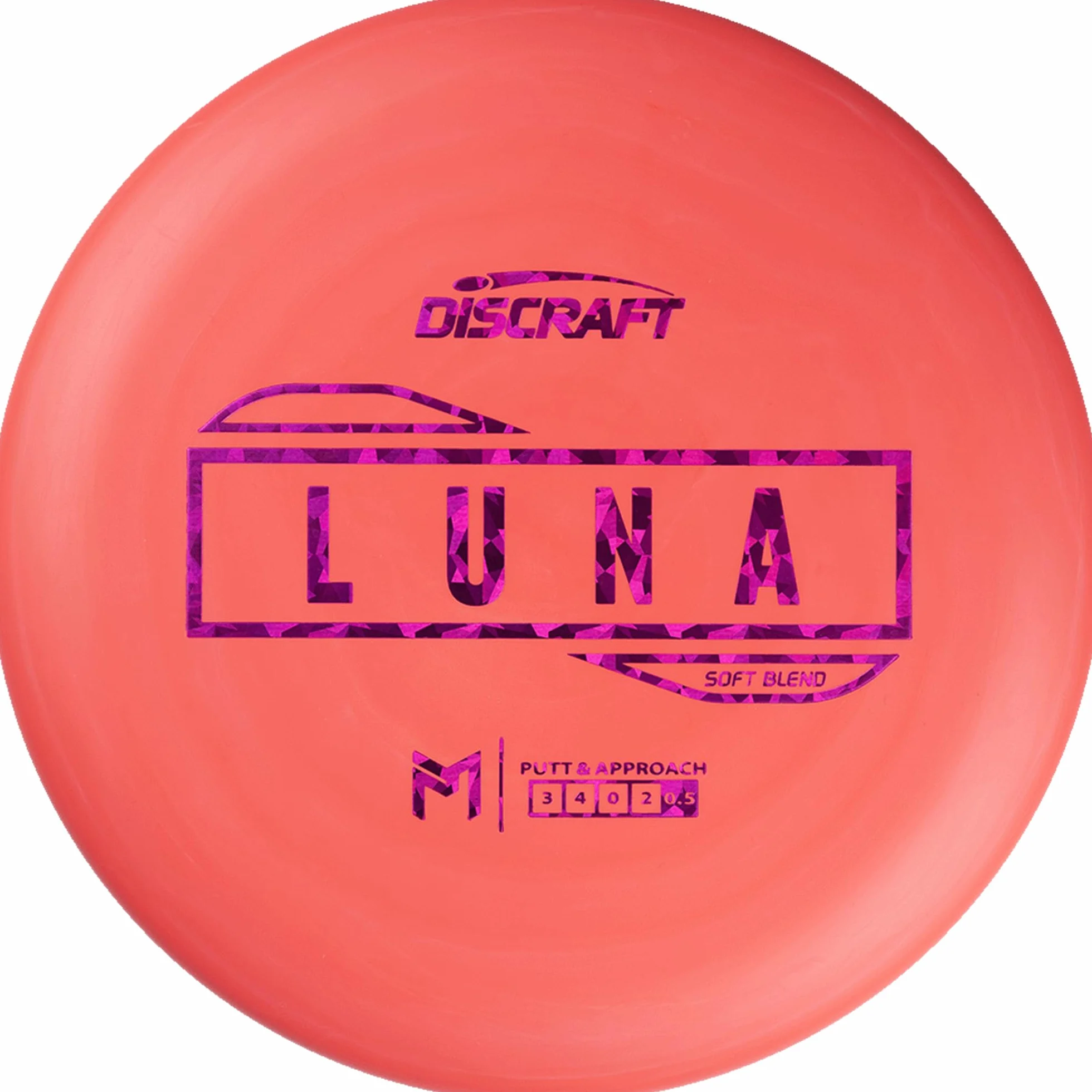 Discraft Paul McBeth Soft Luna 173-174g Putt and Approach Golf Disc