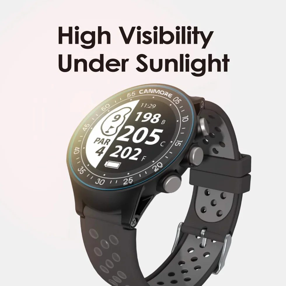 CANMORE TW411 GPS Golf Orologio Fitness Tracker, blu