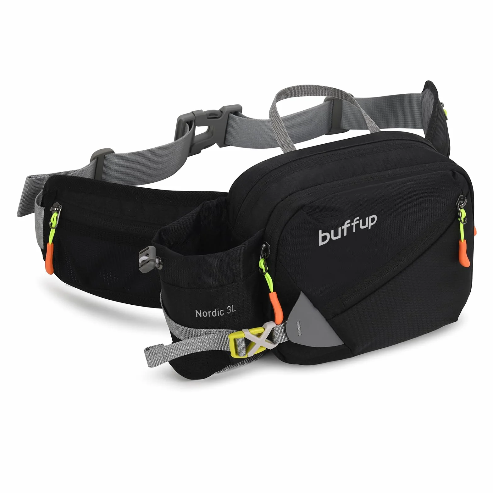 Marsupio Sportivo con Portaborraccia Trekking Running Bici Arrampicata