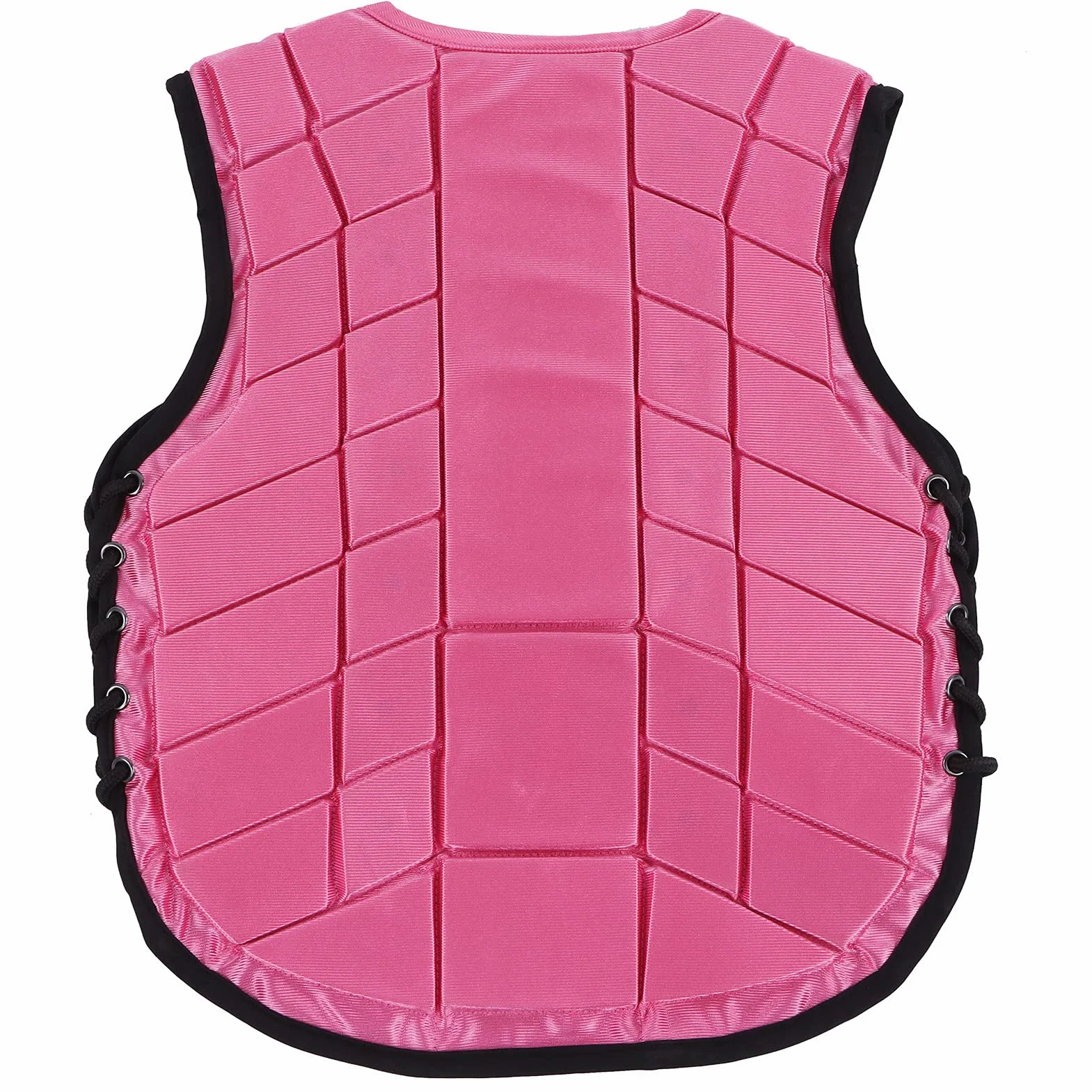DEWIN Gilet da Equitazione per Bambini, Protezione per Il Corpo con Imbottitura in Schiuma di Sicurezza per Equitazione, Protezione per Il Corpo Rosa(CS)