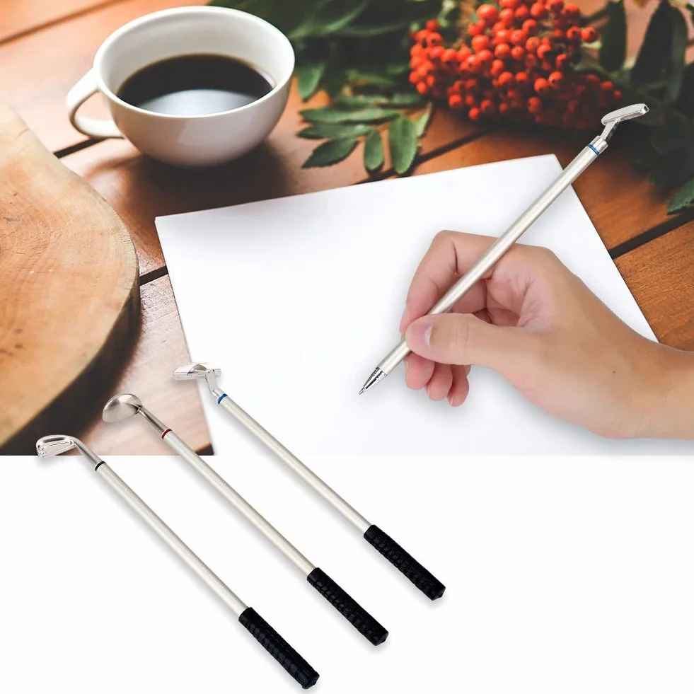 Set di Penne da Golf 3pcs Pen Set per Appassionati Regali Aziendali