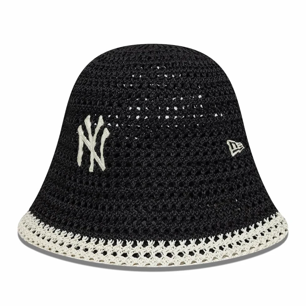 New Era Wmns Knitted Bucket Neyyan 001 - Black Small-Medium