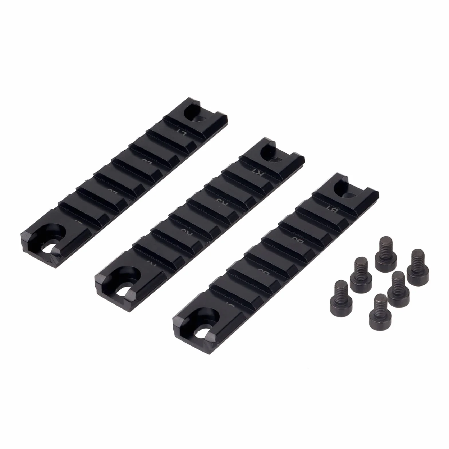 G36 Picatinny Rail 20mm Base Mount Set 3 Pezzi Alluminio per Caccia