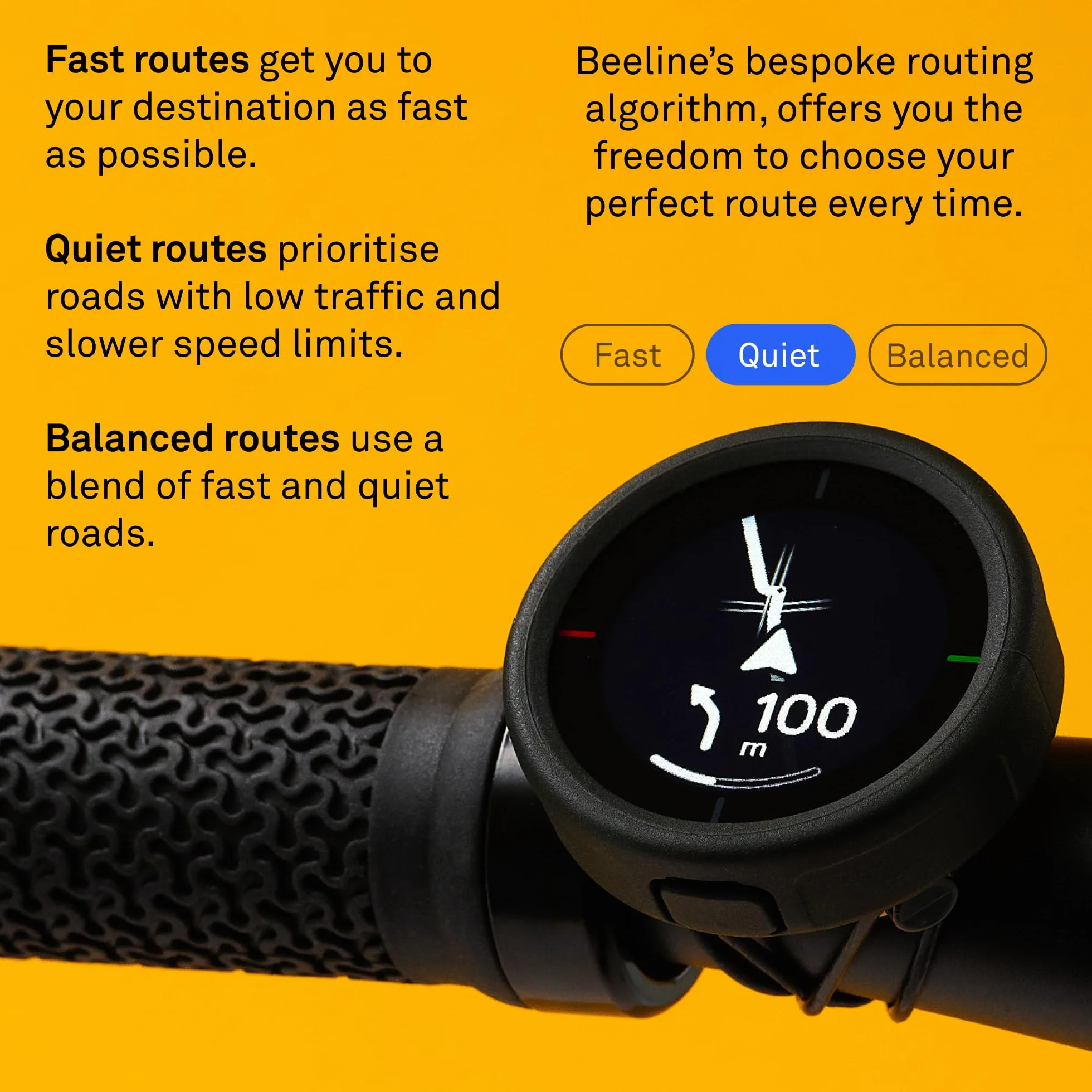 BEELINE Velo 2 Ciclocomputer GPS Wireless Globale Navigatore Bici Resistente Intemperie Carica USB Supporto Guanti
