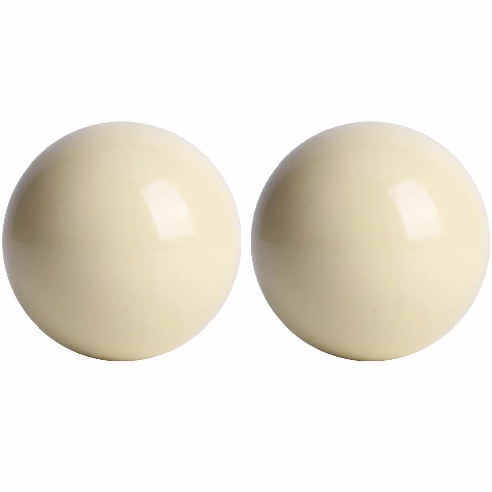Palla da Biliardo Resina 5,72 cm 2 Pezzi Allenamento