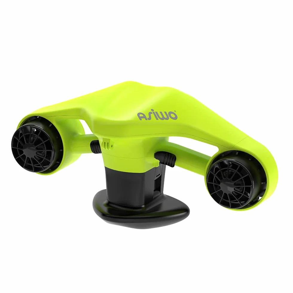 Asiwo Scooter Subacqueo PRO Elettrico Seascooter a Doppio Motore Impermeabile con Action Camera Mount