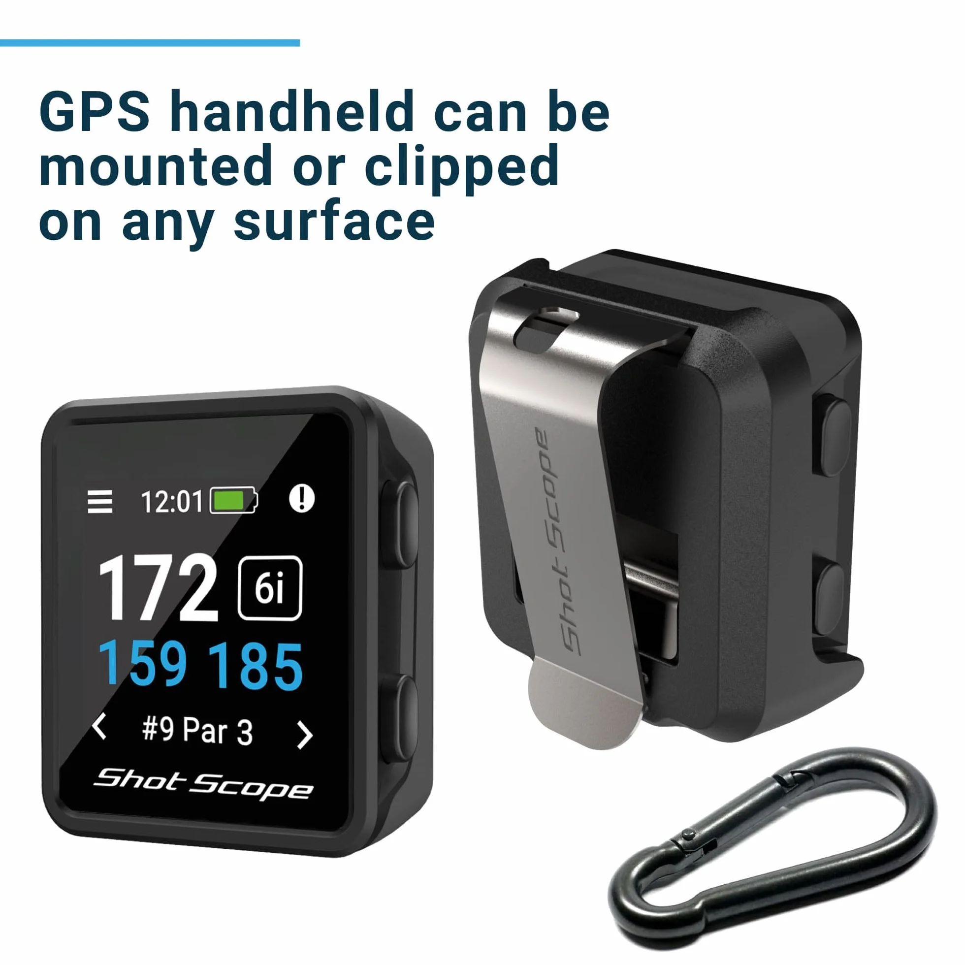 Shot Scope H4 GPS palmare monitoraggio prestazioni