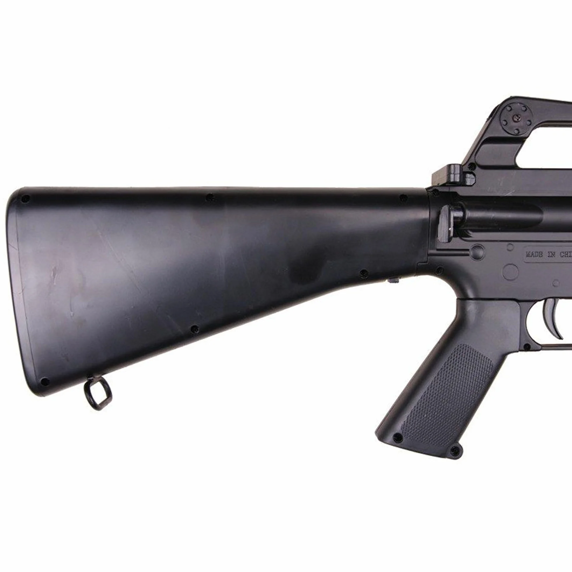 Fucile Airsoft M16-A2 Molla Singolo Plastica Alta Resistenza Nero 0,5 Joule