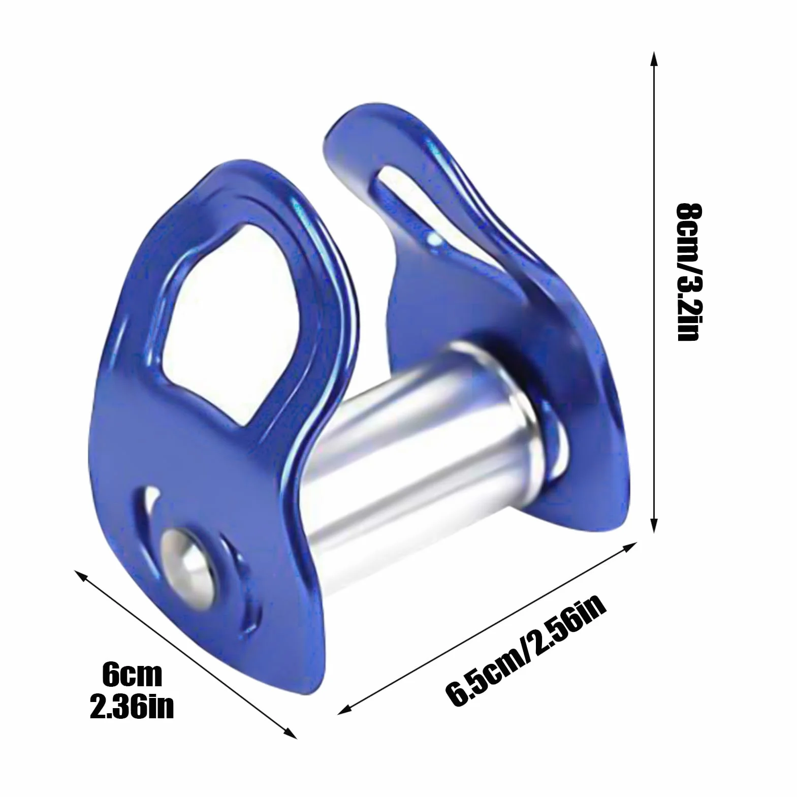 Puleggia Zip Line per Carichi Pesanti a Installazione Rapida – Kit Dispositivo di Scorrimento per Carrello Outdoor
