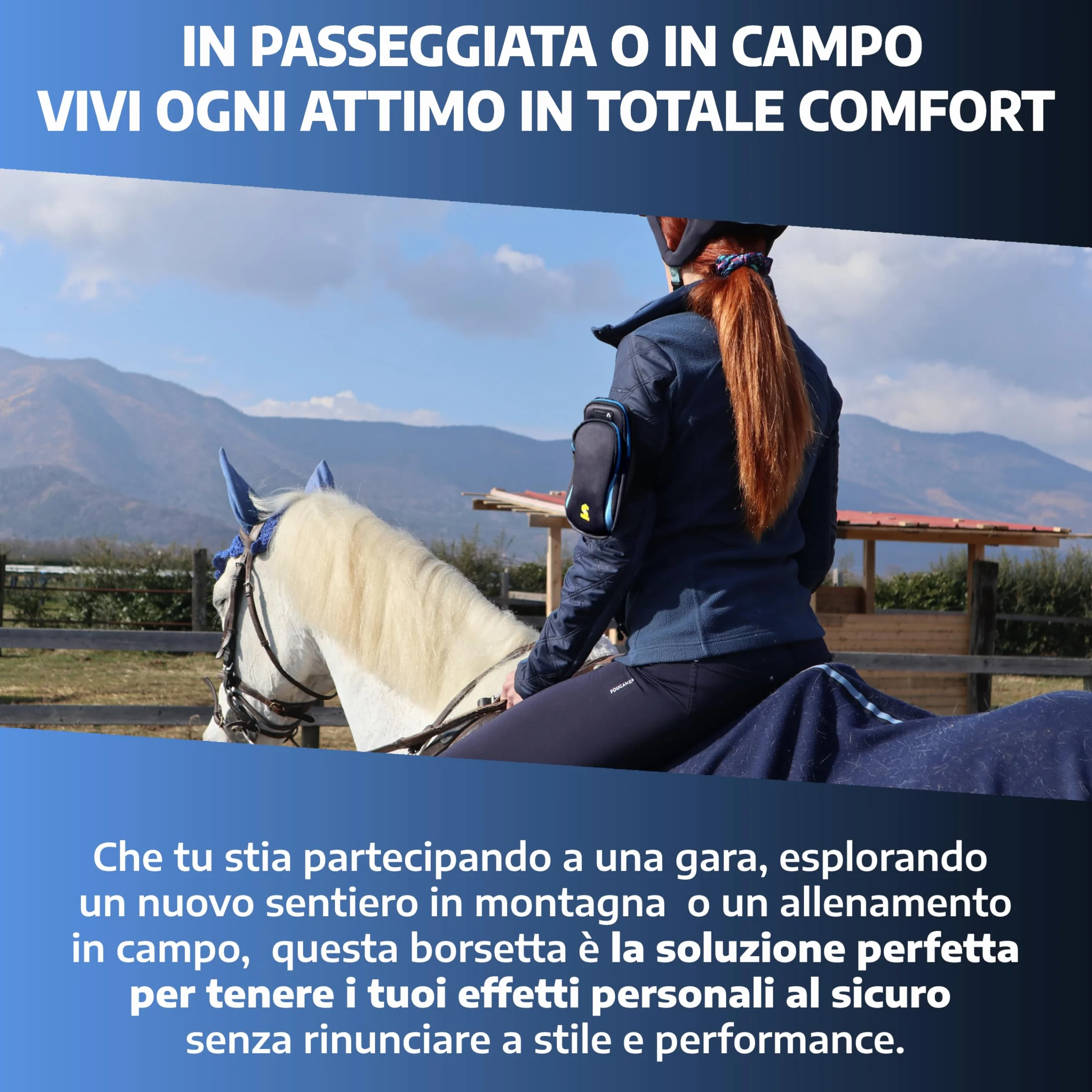 Lunge&SprintBAG Portatelefono Da Corsa Idrorepellente Traspirante Capiente Resistente