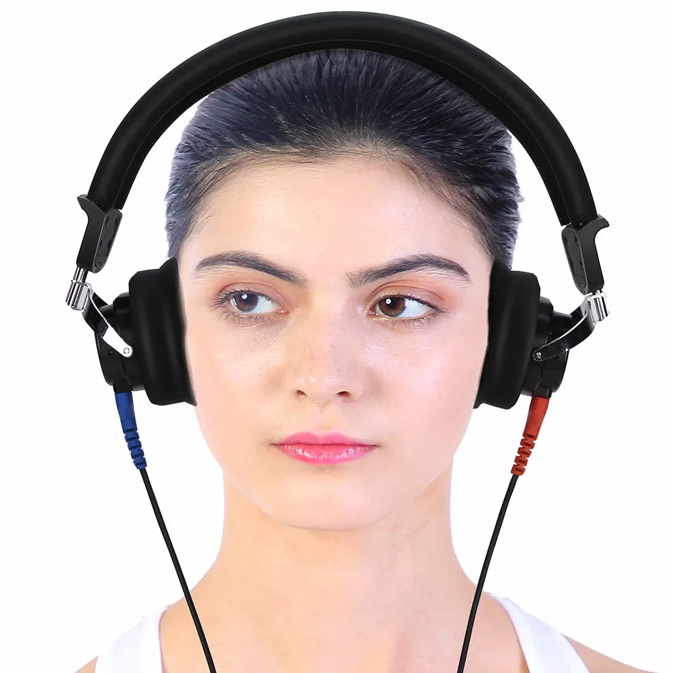 Audiometro Cuffie Tester Dell'udito Digitale Alta Sensibilità Per Audiologi Conduzione Aerea