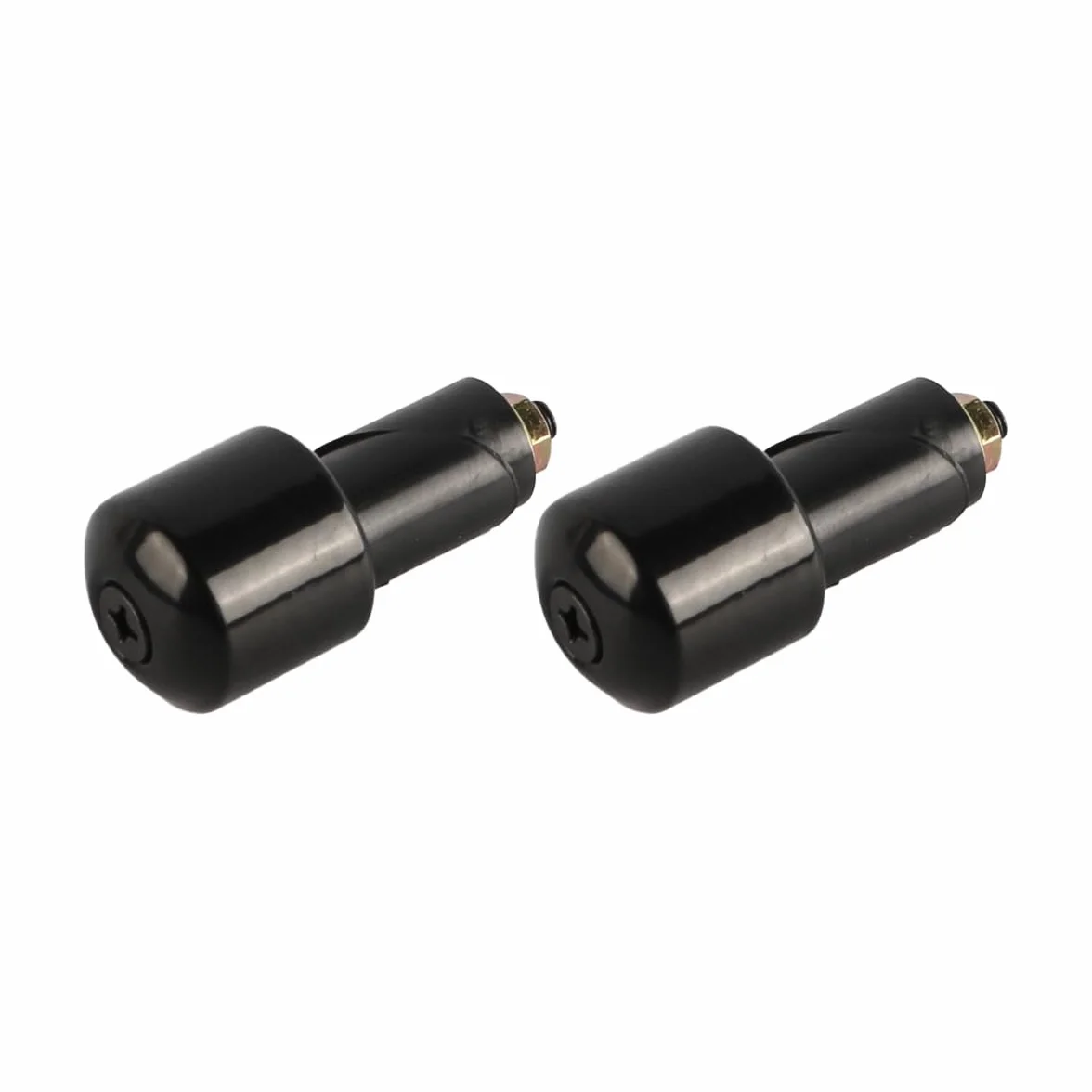 1 paio di tappi terminali per manubrio moto, adattatore terminale per manubrio in ferro pieno, modifica acceleratore, bilanciatore terminale barra compatibile con manubri da 22 mm