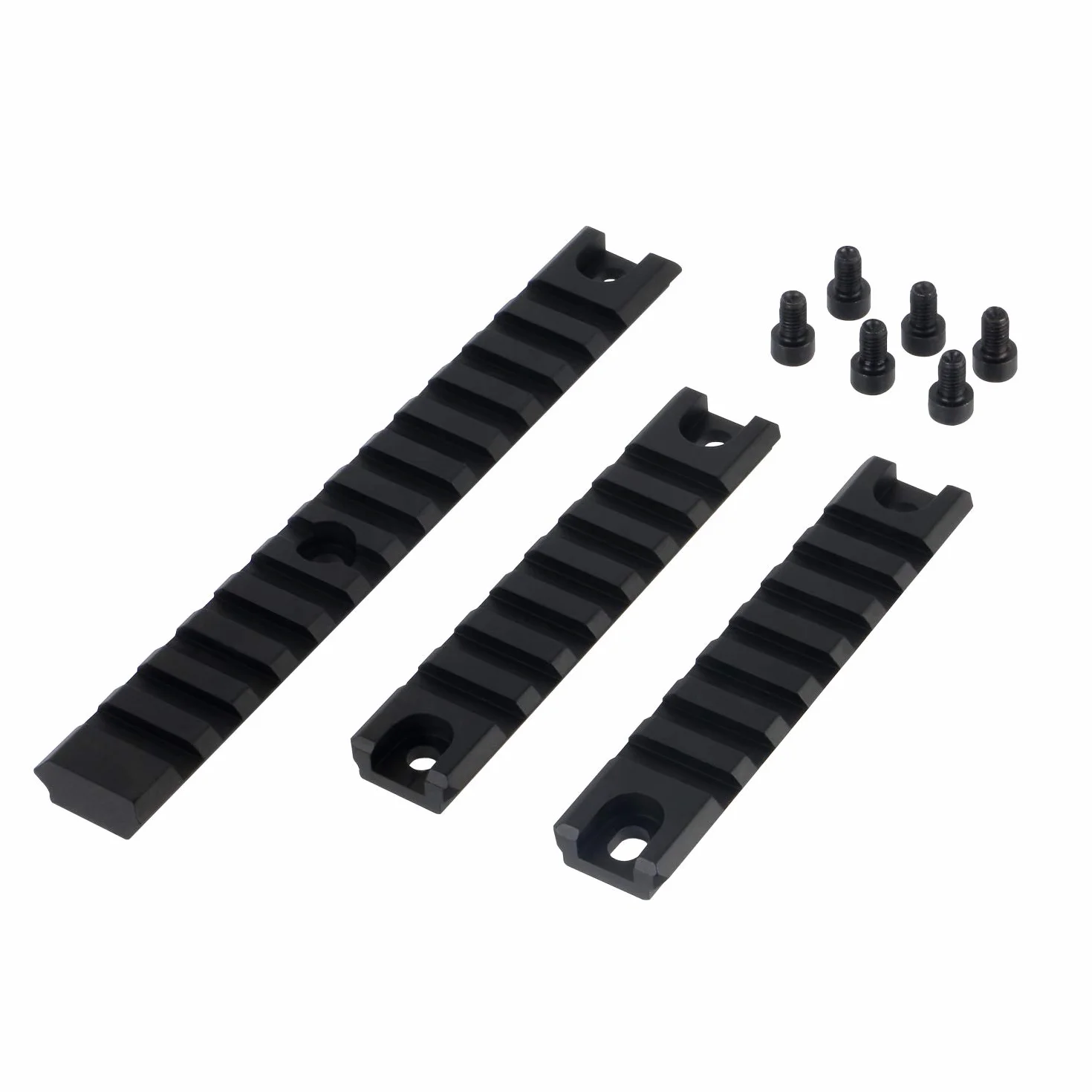 Picatinny Rail G36 20mm Rail Set Militare Alluminio Aerospaziale 3 Pezzi