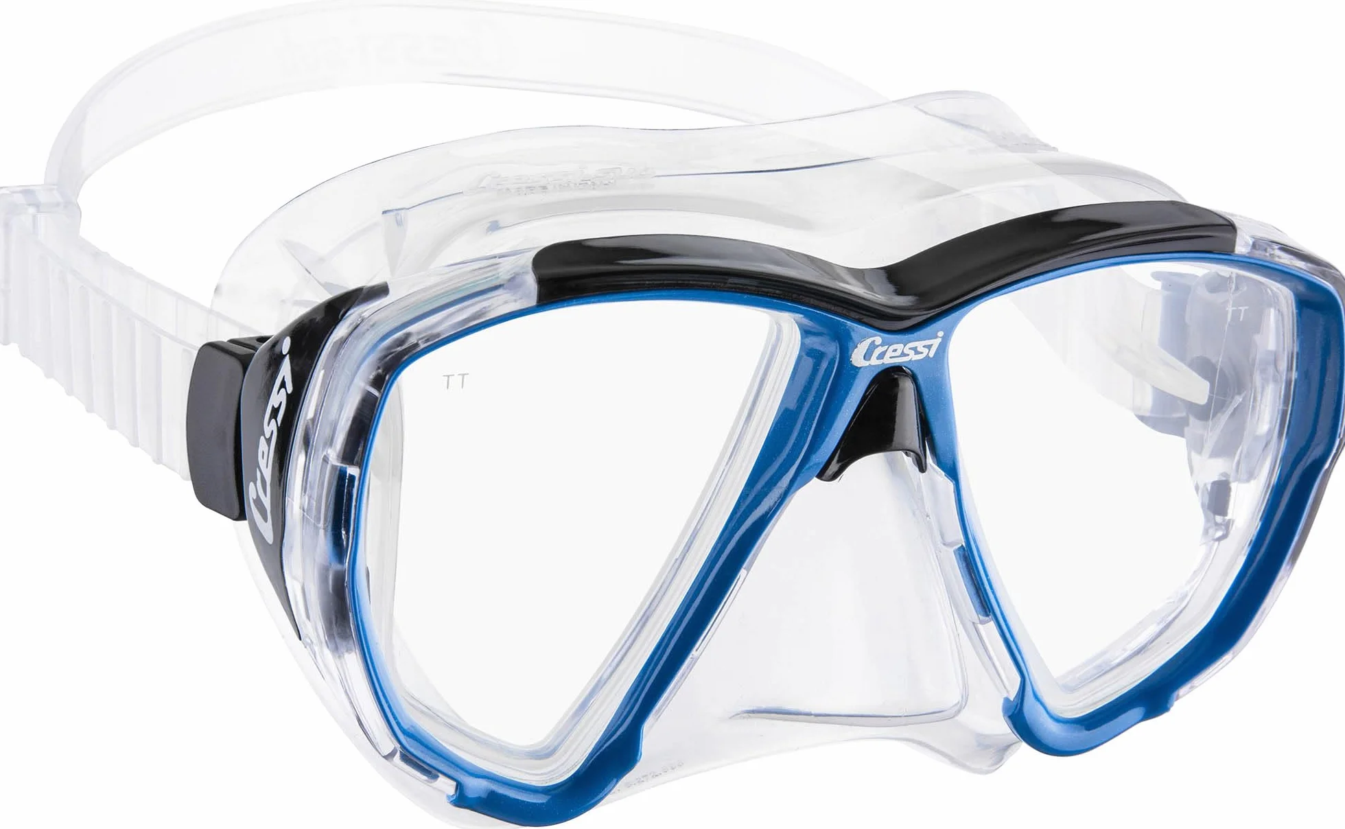CRESSI Big Eyes Maschera Singola o Combo Set Maschera + Snorkel Ultra Dry per Immersioni e Snorkeling