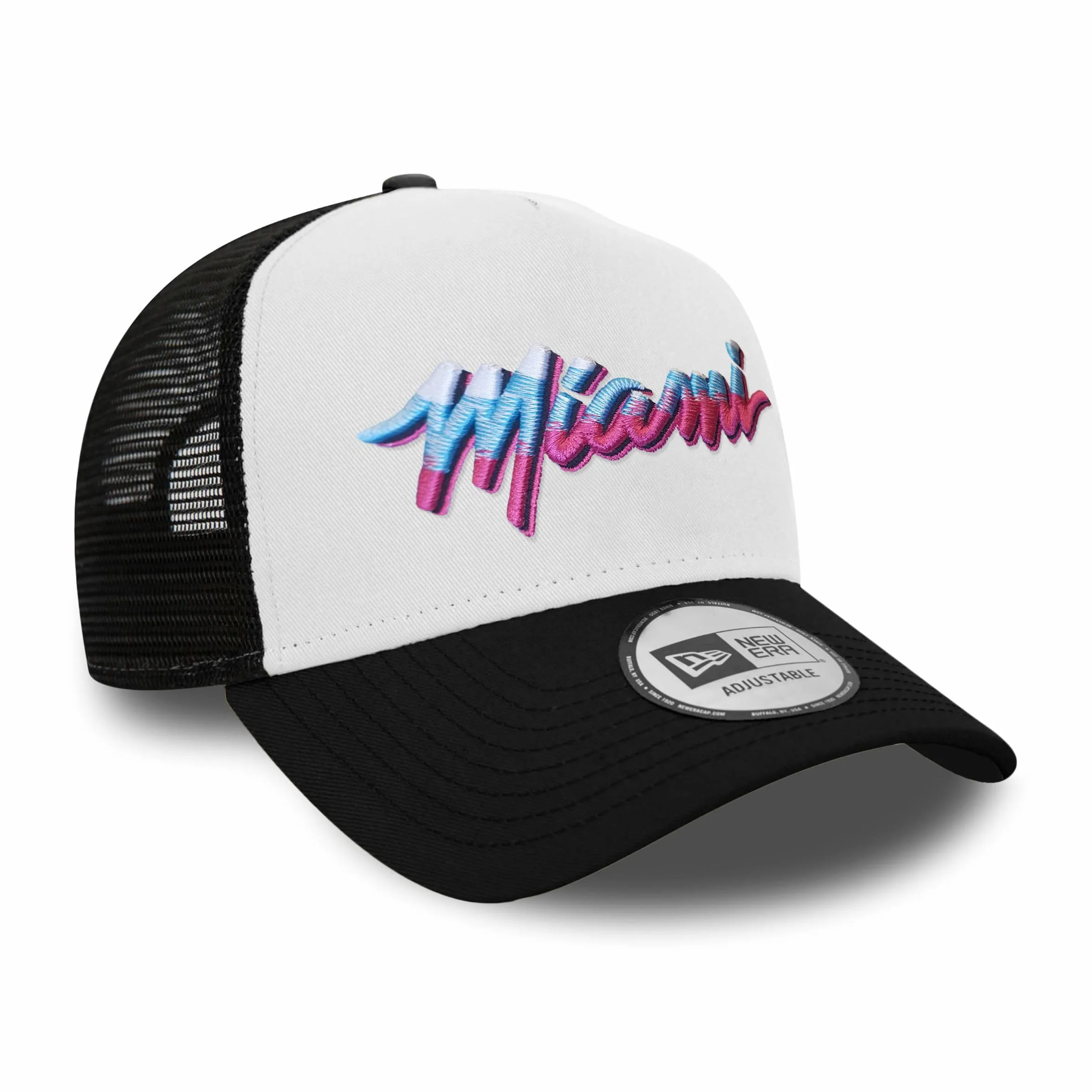 New Era Miami Heat NBA 9forty Snapback Trucker Baseball Cap