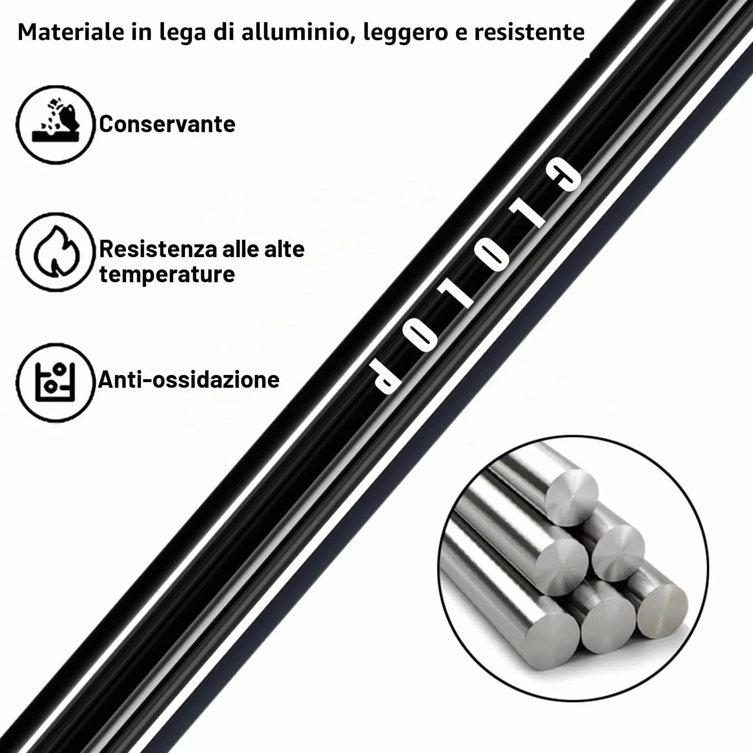 CLOLOP Pompa per Bicicletta con Manometro per Presta e Schrader MTB Bici da Corsa
