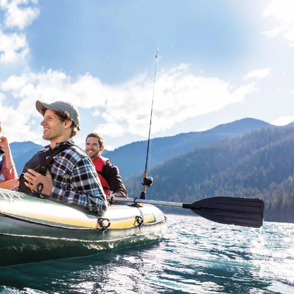 Remi in Alluminio con Pala in Plastica per Canotto Gommoni Kayak Gonfiabili