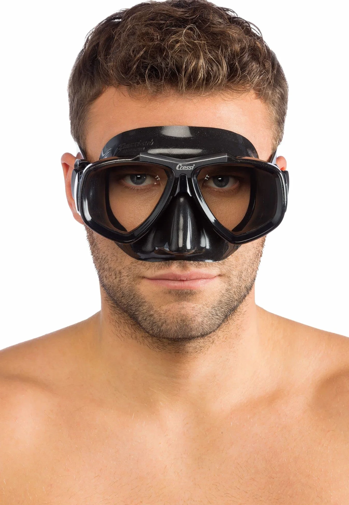 CRESSI Focus Mask Maschera Snorkeling Immersioni Subacquei Regolabile