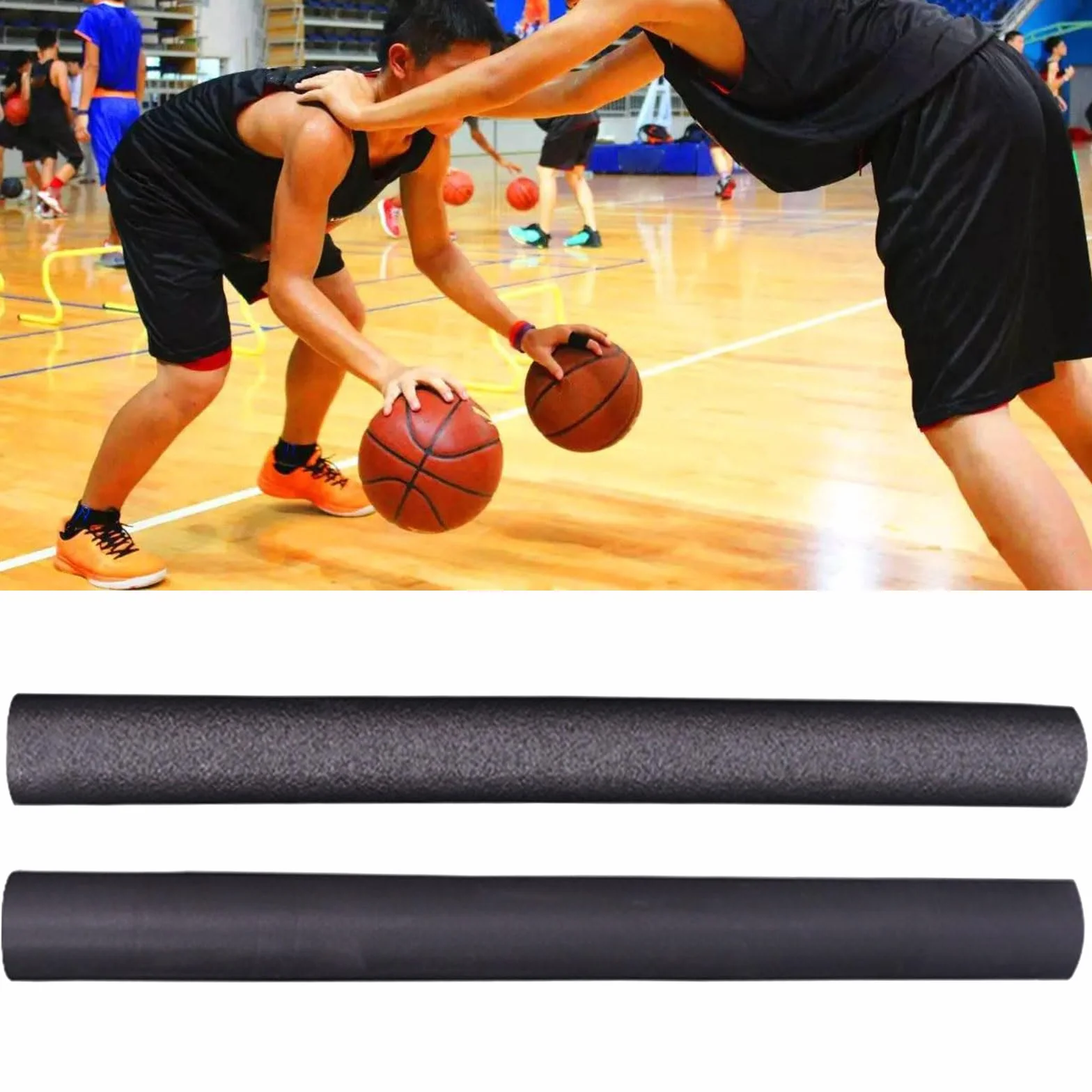 Bastone da basket per allenamento e flessibilità, 2 pezzi