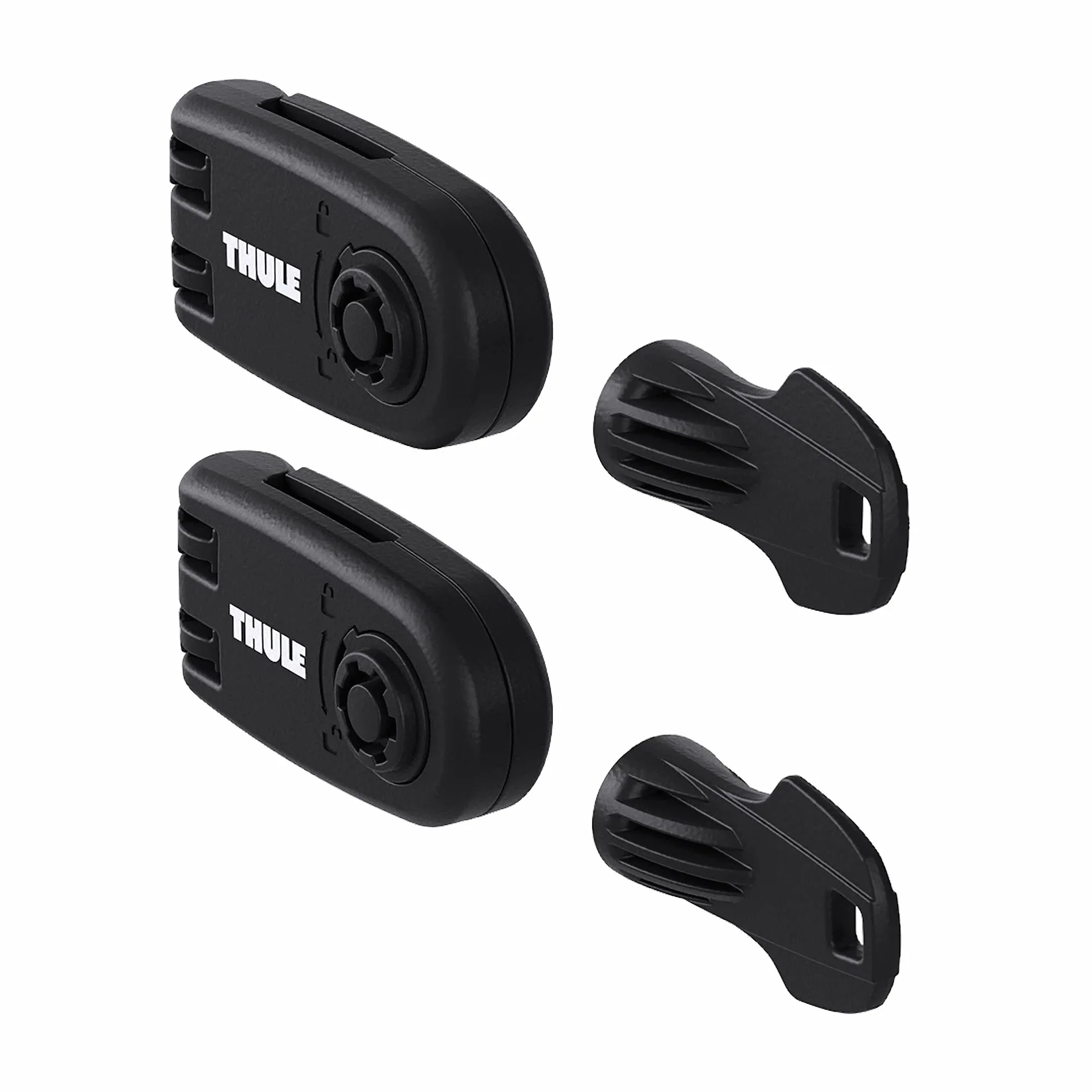 Thule Wheel Strap Locks Blocco Per Cinghia Fermaruota Nero Black, One-Size