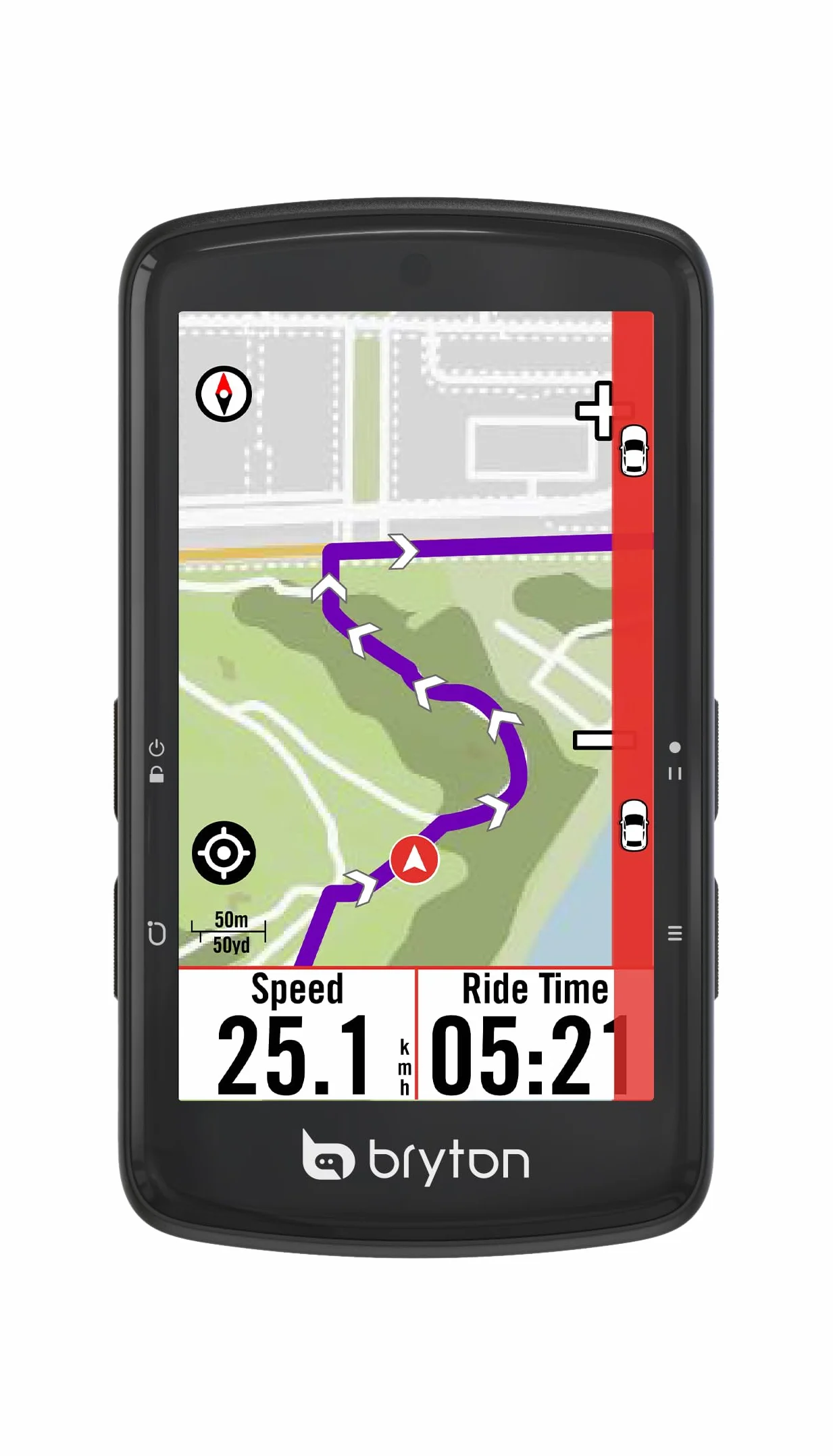 Bryton Rider S810E Ciclo Computer con Supporto Bici, Cavo USB