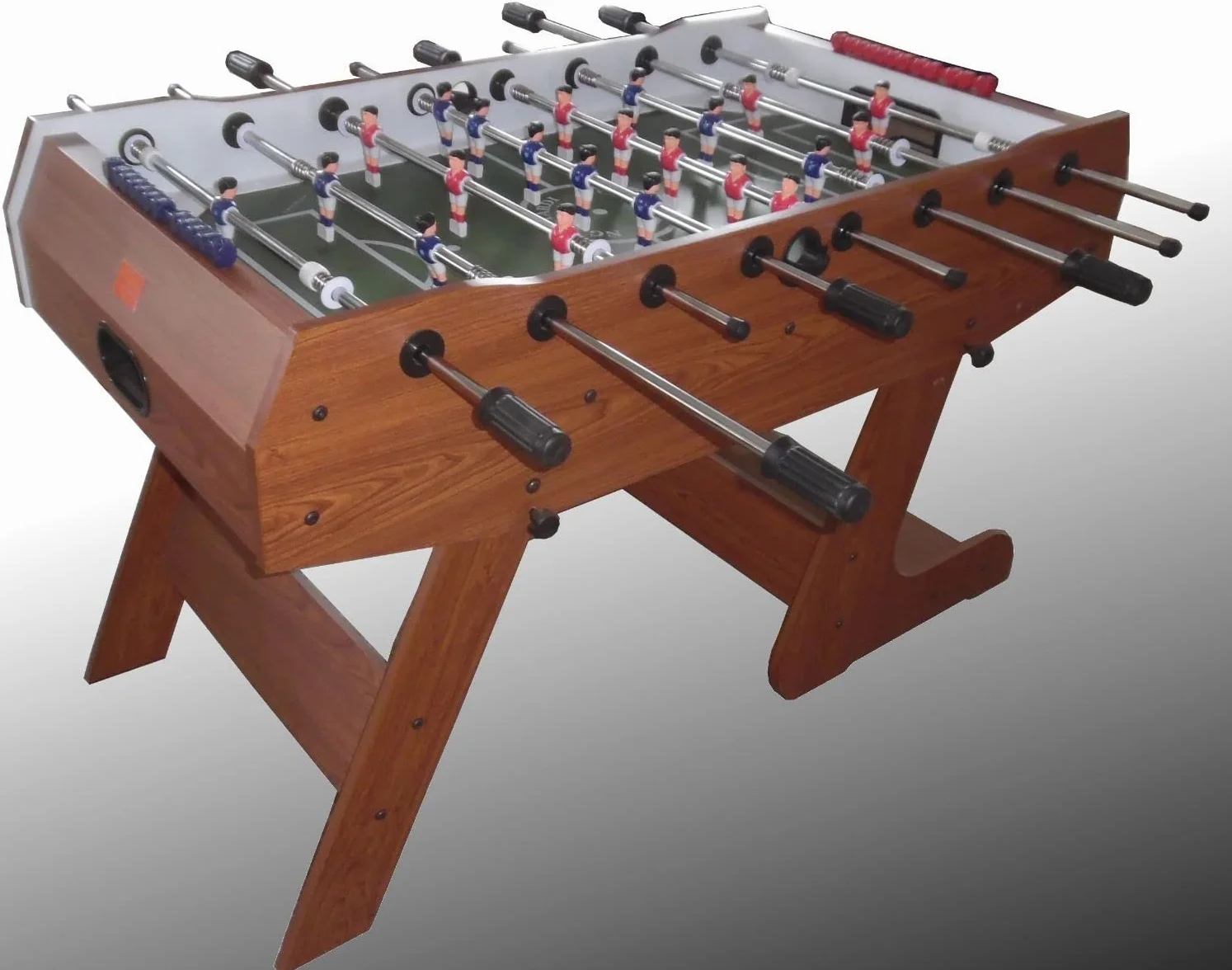 NG Biliardi Biliardino Calcio Balilla salvaspazio Old Trafford Pieghevole regolamentare +10 Palline