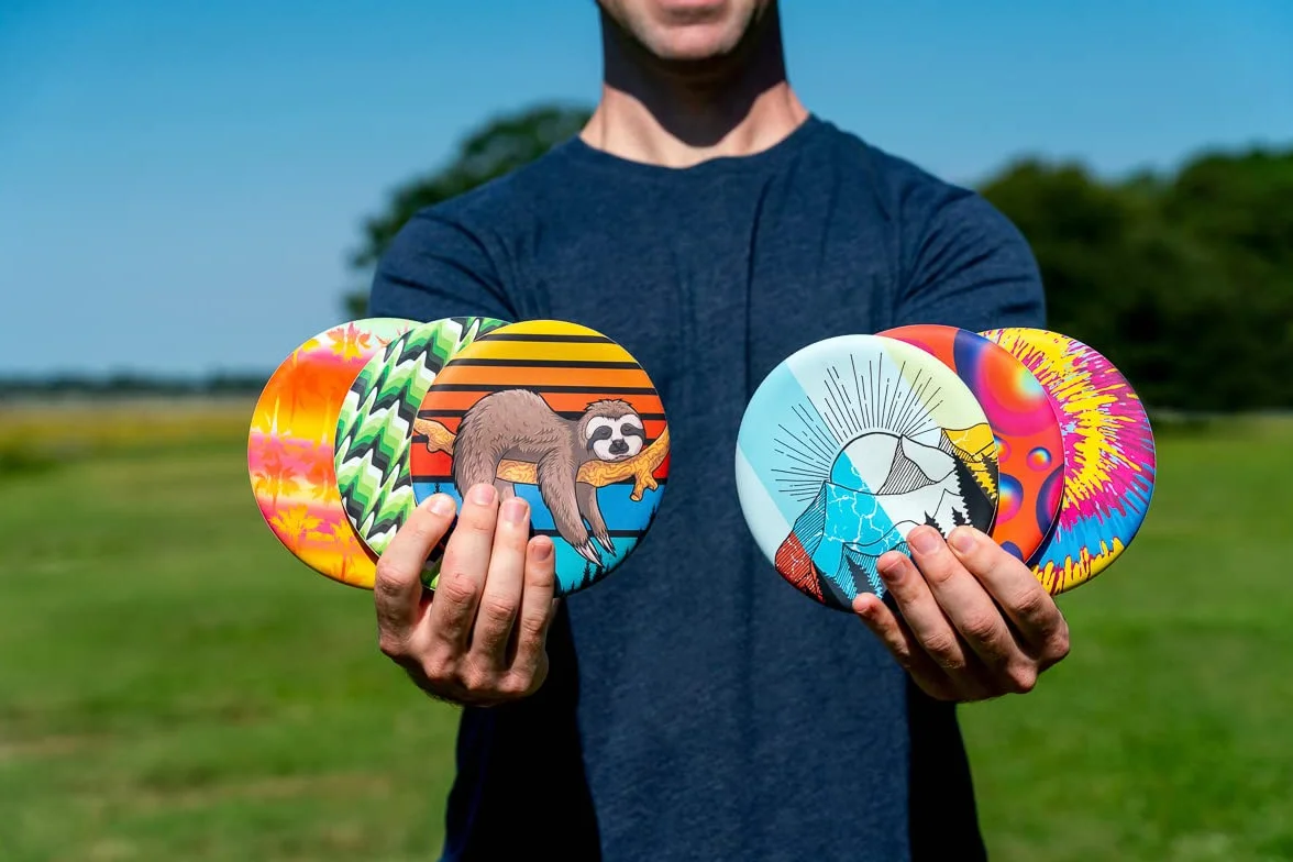 Waboba Wingman Flying Disc 90s Sunset AZ-302-Sunset