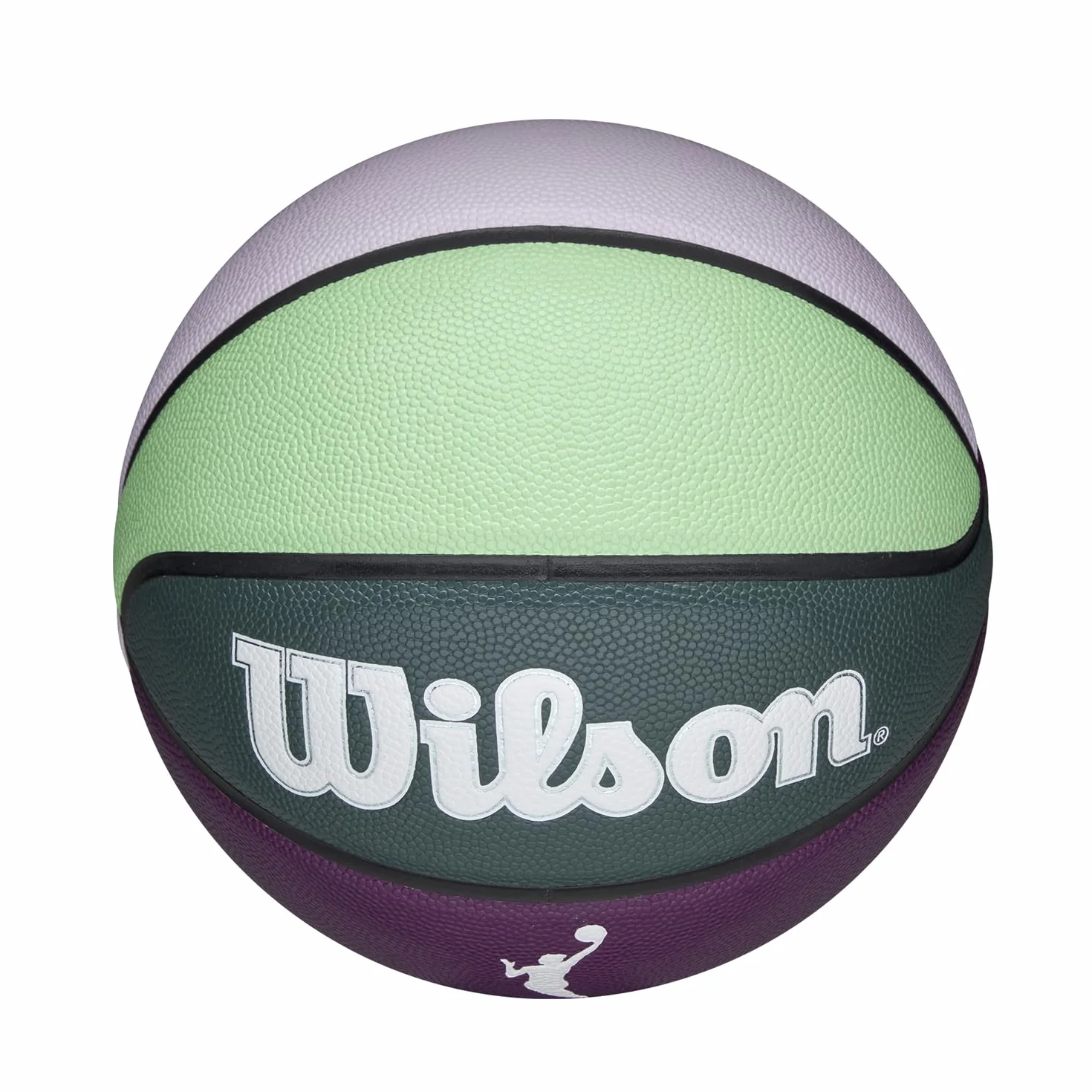 Wilson Pallone da Basket WNBA Heir Wow Pure Feel Viola Turchese Misura 6