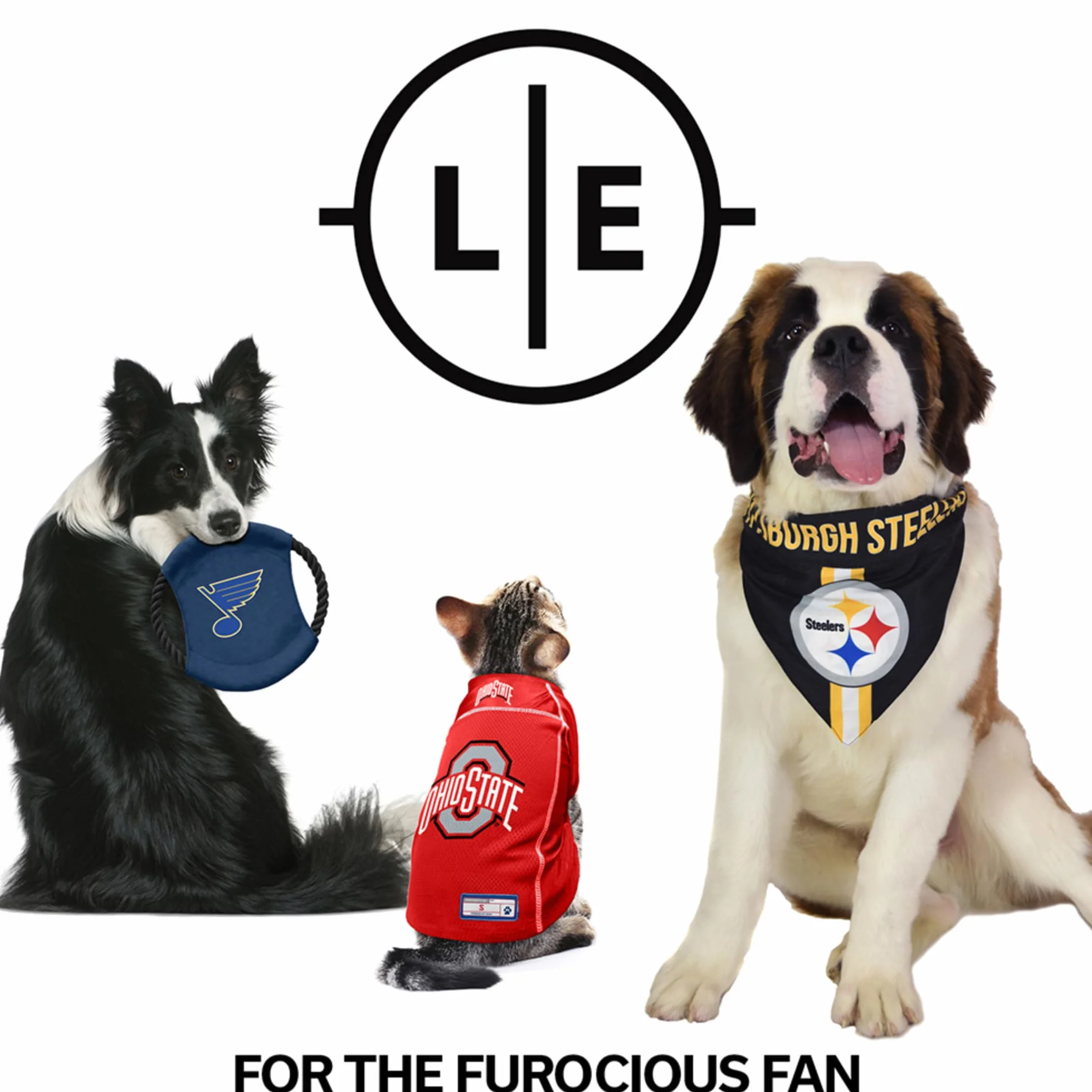 Littlearth Pittsburgh Steelers NFL Stretch Pet Jersey per cani di grossa taglia
