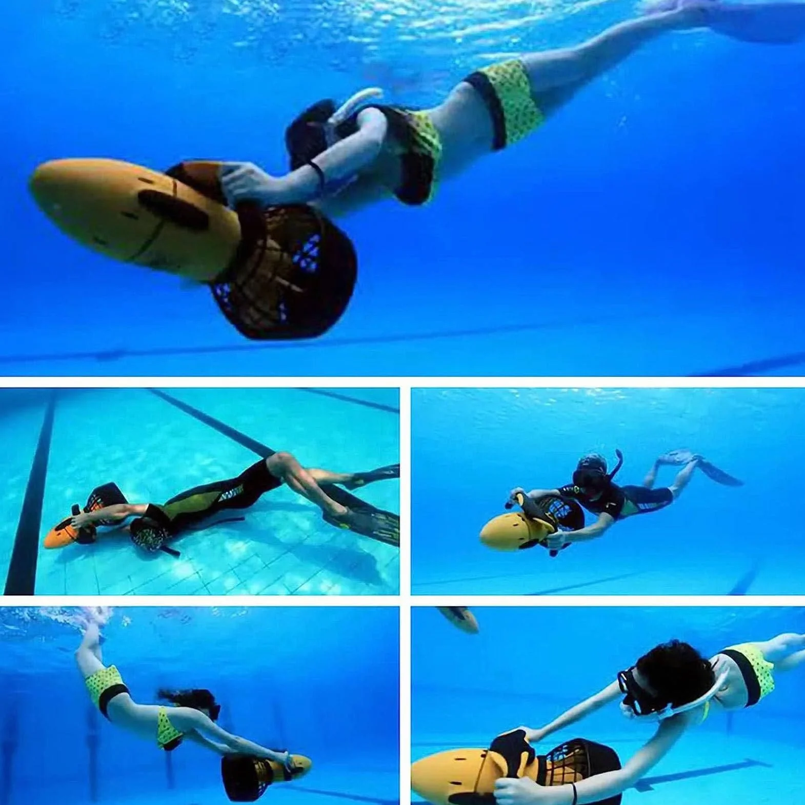 Scooter subacqueo 500 W Booster per Nuoto subacqueo Sport Acquatici