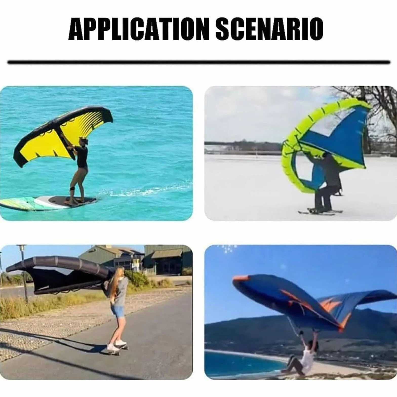 Tavola da Surf Gonfiabile per Windsurf e Wing Surf 5m³