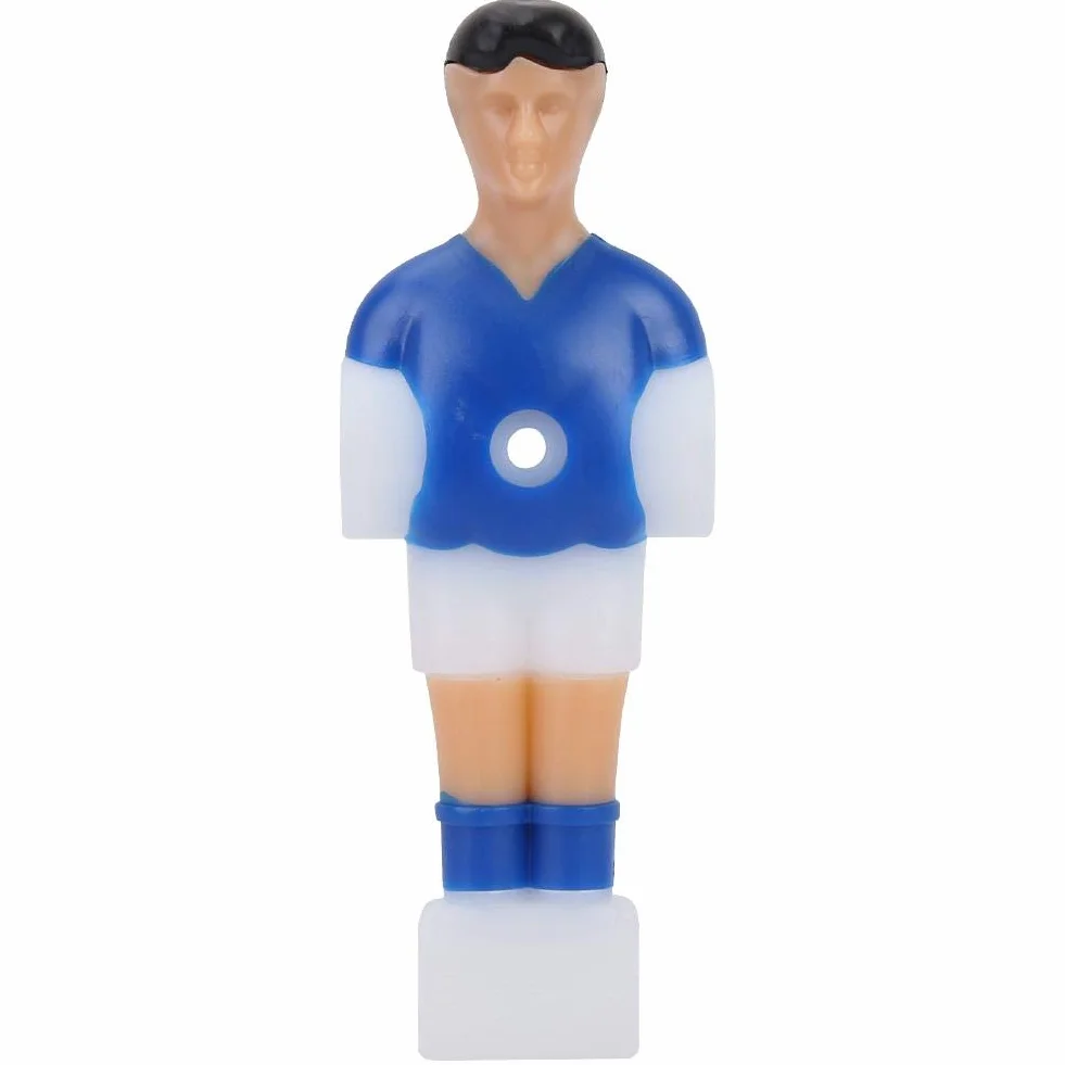 Calcio da Tavolo Set Giocatori di Ricambio - 2 Rosso e 2 Blu Accessori Tavolo Calcio